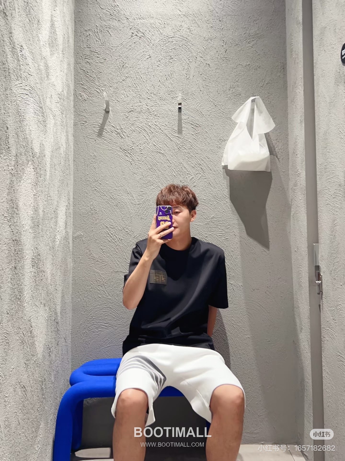 Fendi 2025 S/S Cotton Short Sleeve T-Shirt with Double F Patch Logo 펜디 2025SS 코튼 블랙 티셔츠 더블F 패치 로고 3