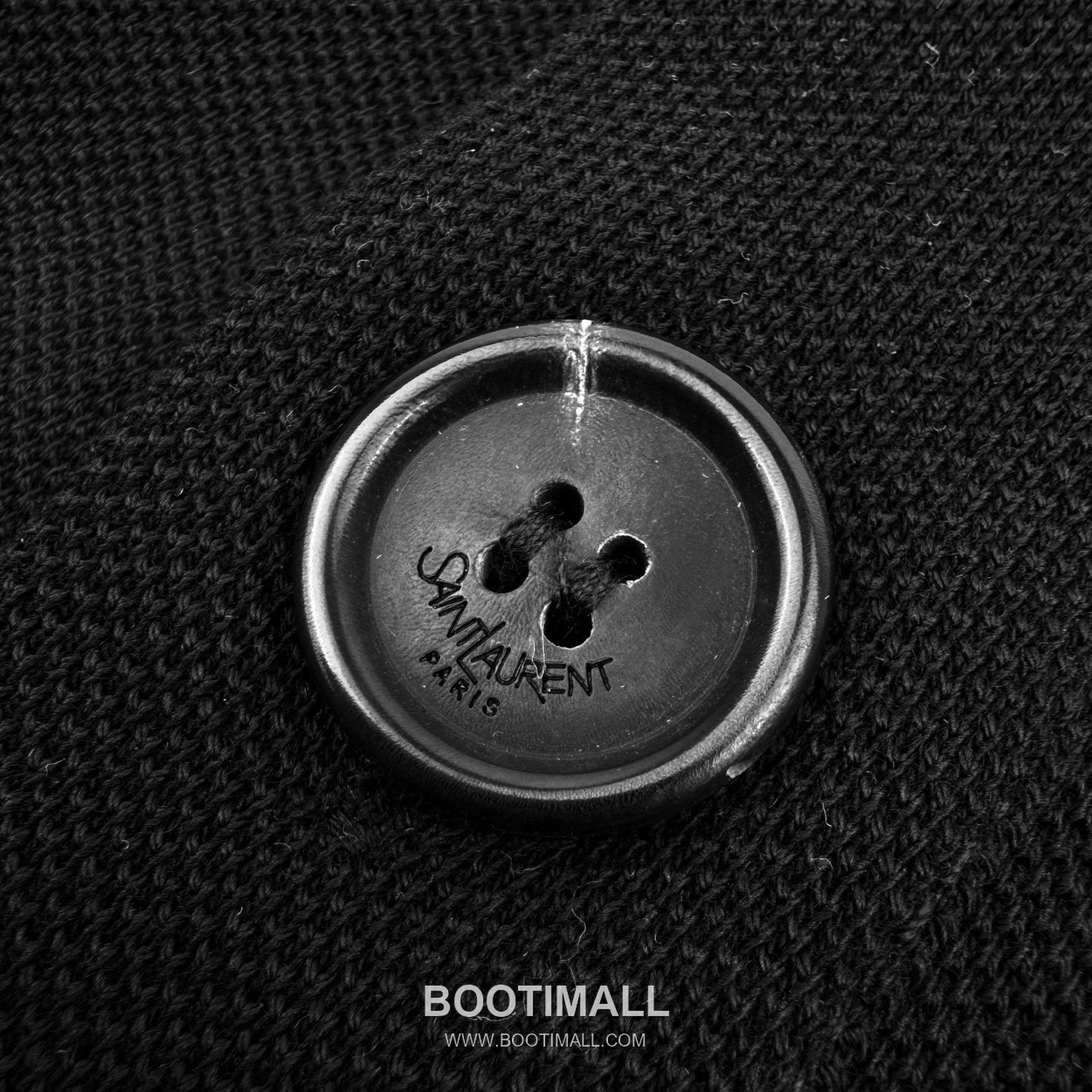 Saint Laurent 2025 S/S Cotton Polo Shirt with Pocket Embroidered Logo 생로랑 2025SS 코튼 블랙 폴로셔츠 포켓 자수 16