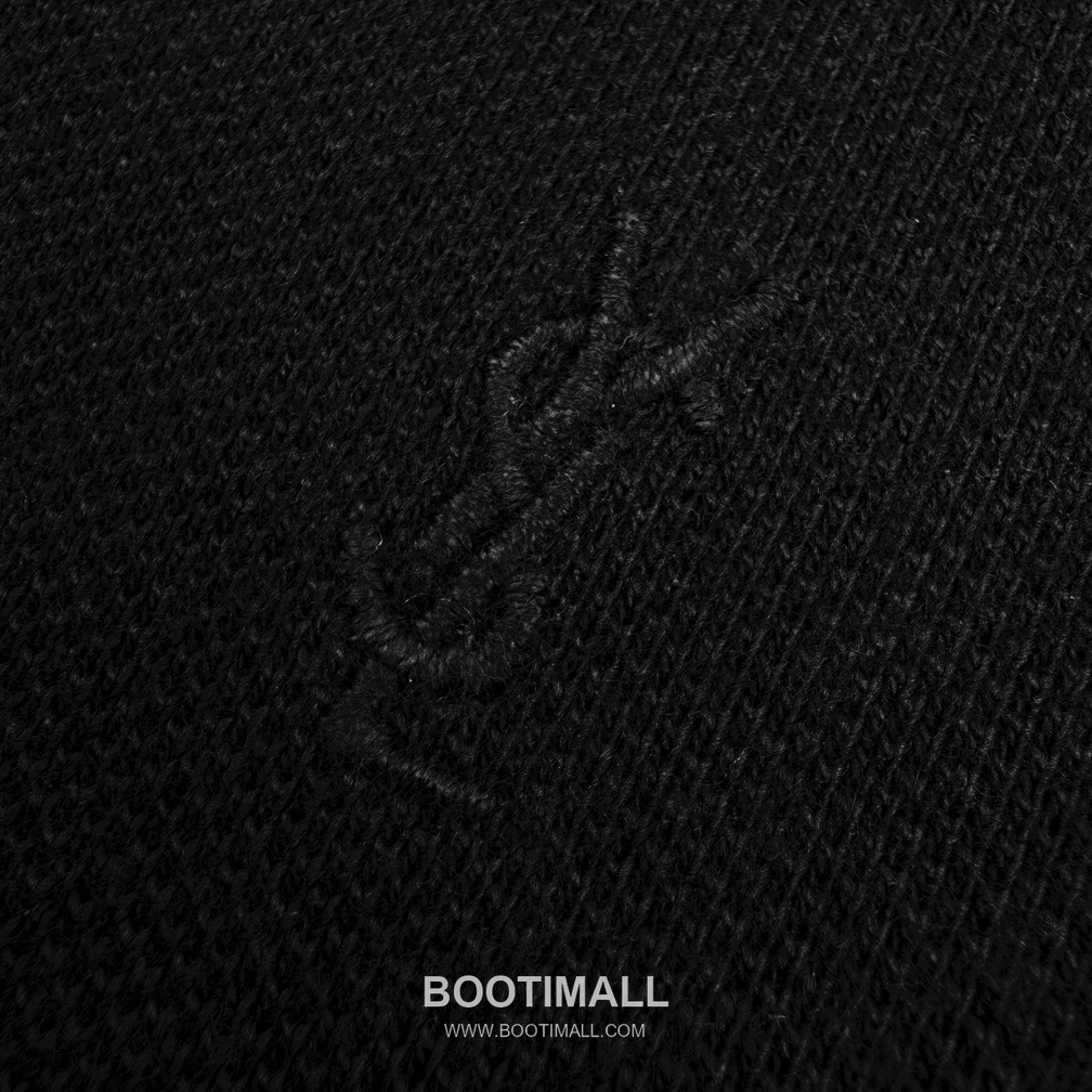 Saint Laurent 2025 S/S Cotton Polo Shirt with Embroidered Logo 생로랑 2025SS 코튼 블랙 폴로셔츠 자수 로고 13