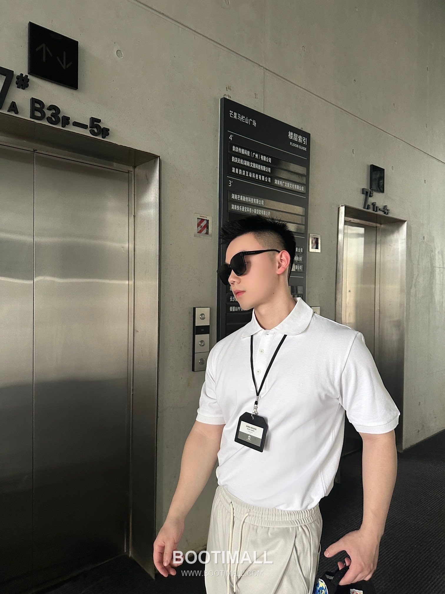 Saint Laurent 2025 S/S Cotton Polo Shirt with Embroidered Logo 생로랑 2025SS 코튼 블랙 폴로셔츠 자수 로고 6