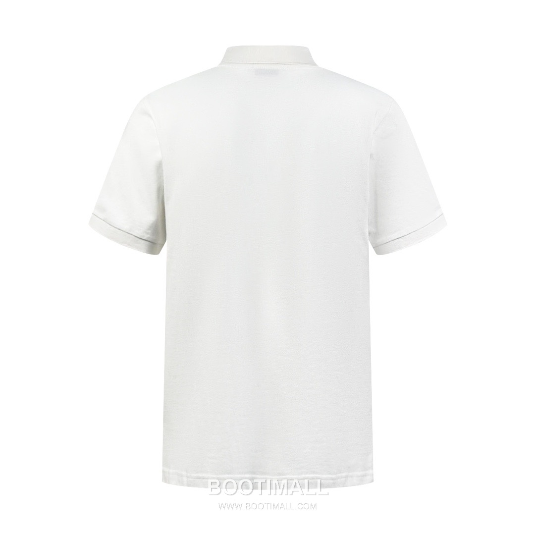 Saint Laurent 2025 S/S Cotton Polo Shirt with Embroidered Logo 생로랑 2025SS 코튼 블랙 폴로셔츠 자수 로고 11