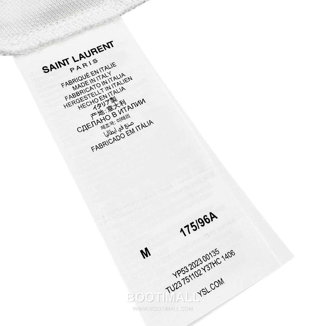 Saint Laurent 2025 S/S Cotton Polo Shirt with Embroidered Logo 생로랑 2025SS 코튼 블랙 폴로셔츠 자수 로고 18