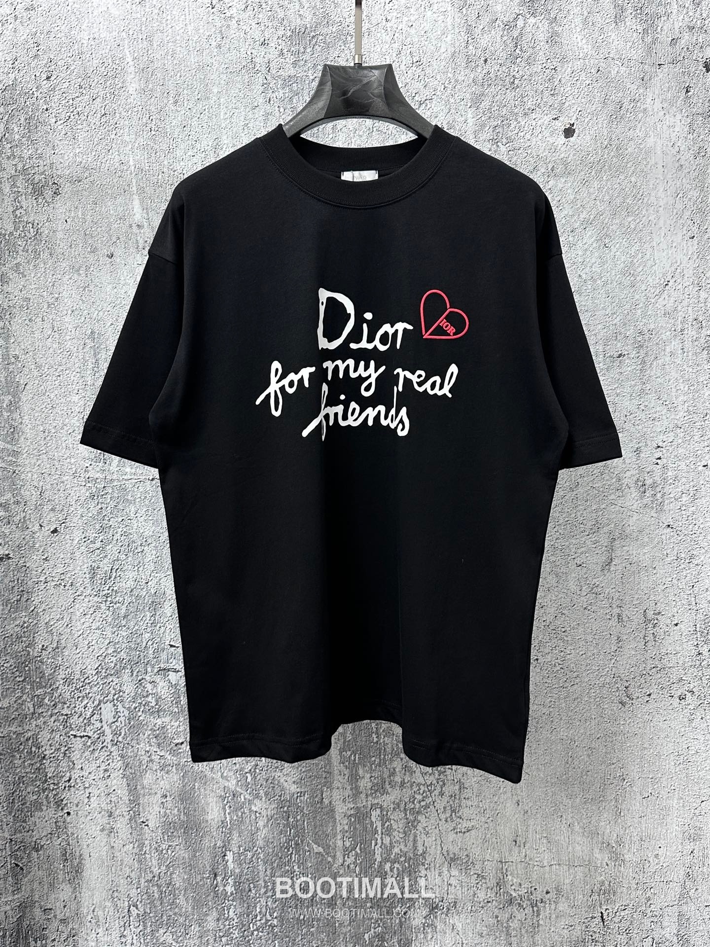 Dior 2025 S/S Cotton Short Sleeve T-Shirt with Logo Print 디올 2025SS 코튼 블랙 티셔츠 로고 프린트 4