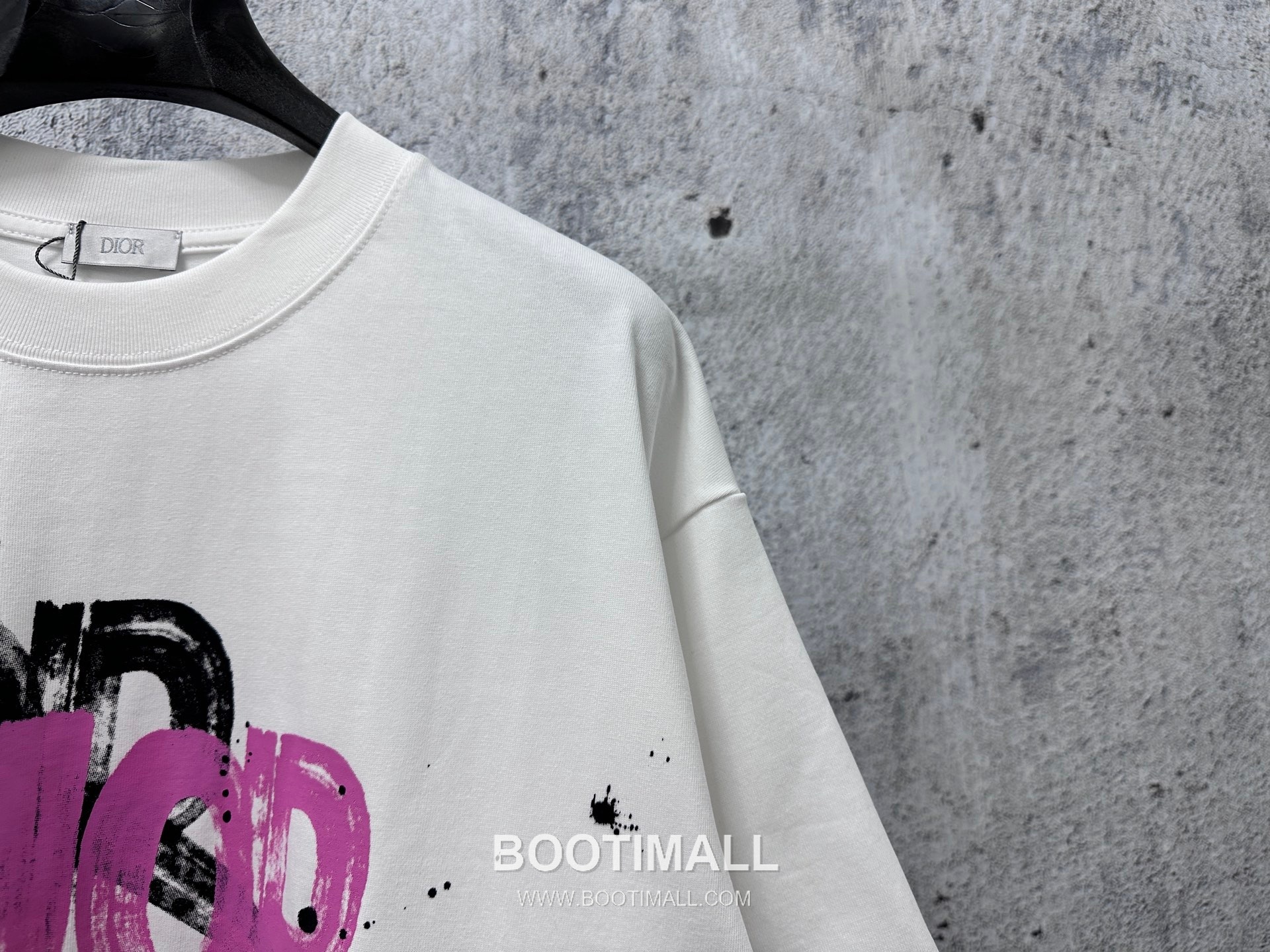 Dior 2025 S/S Cotton Short Sleeve T-Shirt with Logo Print 디올 2025SS 코튼 블랙 티셔츠 로고 프린트 5