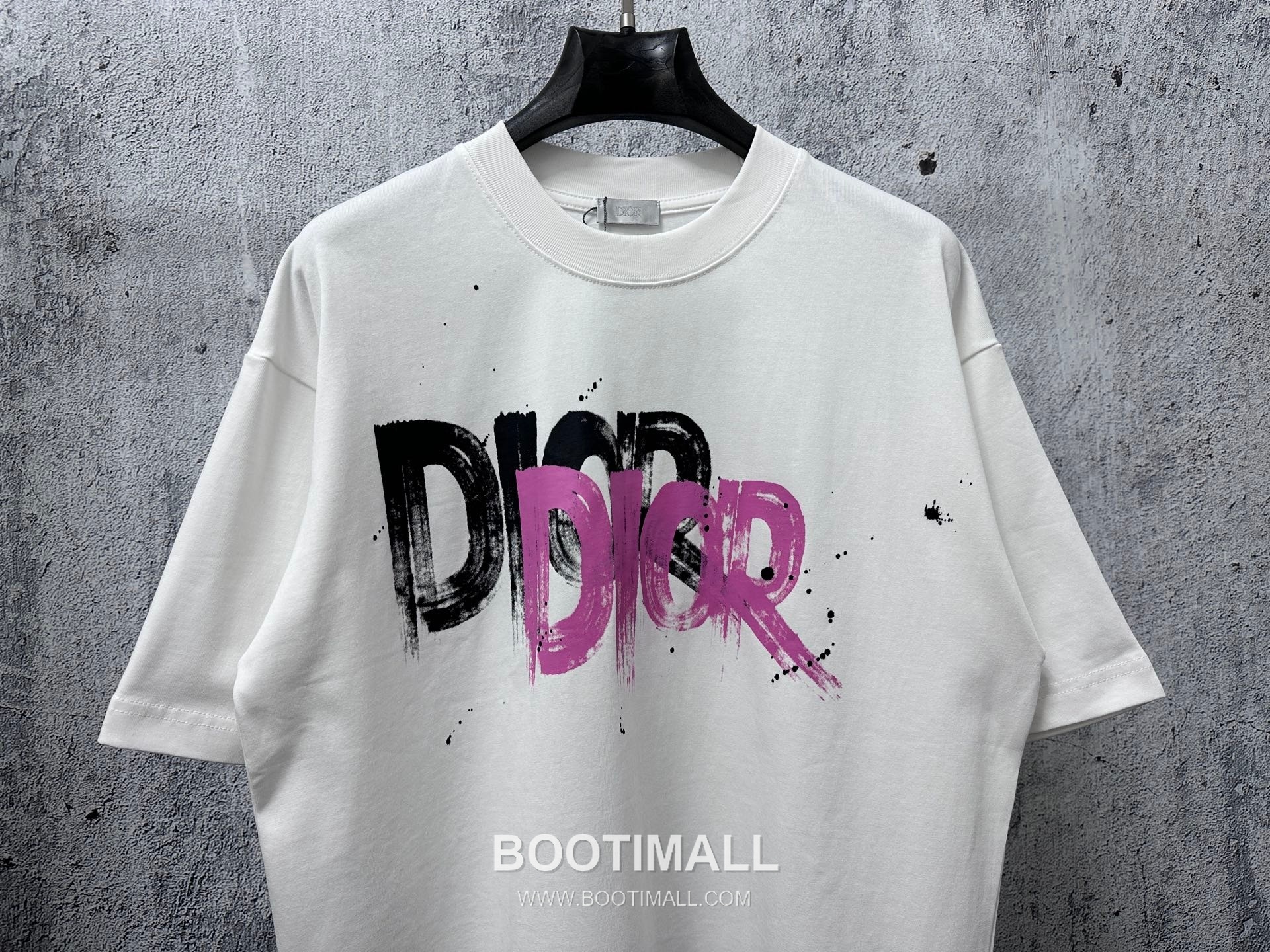 Dior 2025 S/S Cotton Short Sleeve T-Shirt with Logo Print 디올 2025SS 코튼 블랙 티셔츠 로고 프린트 7