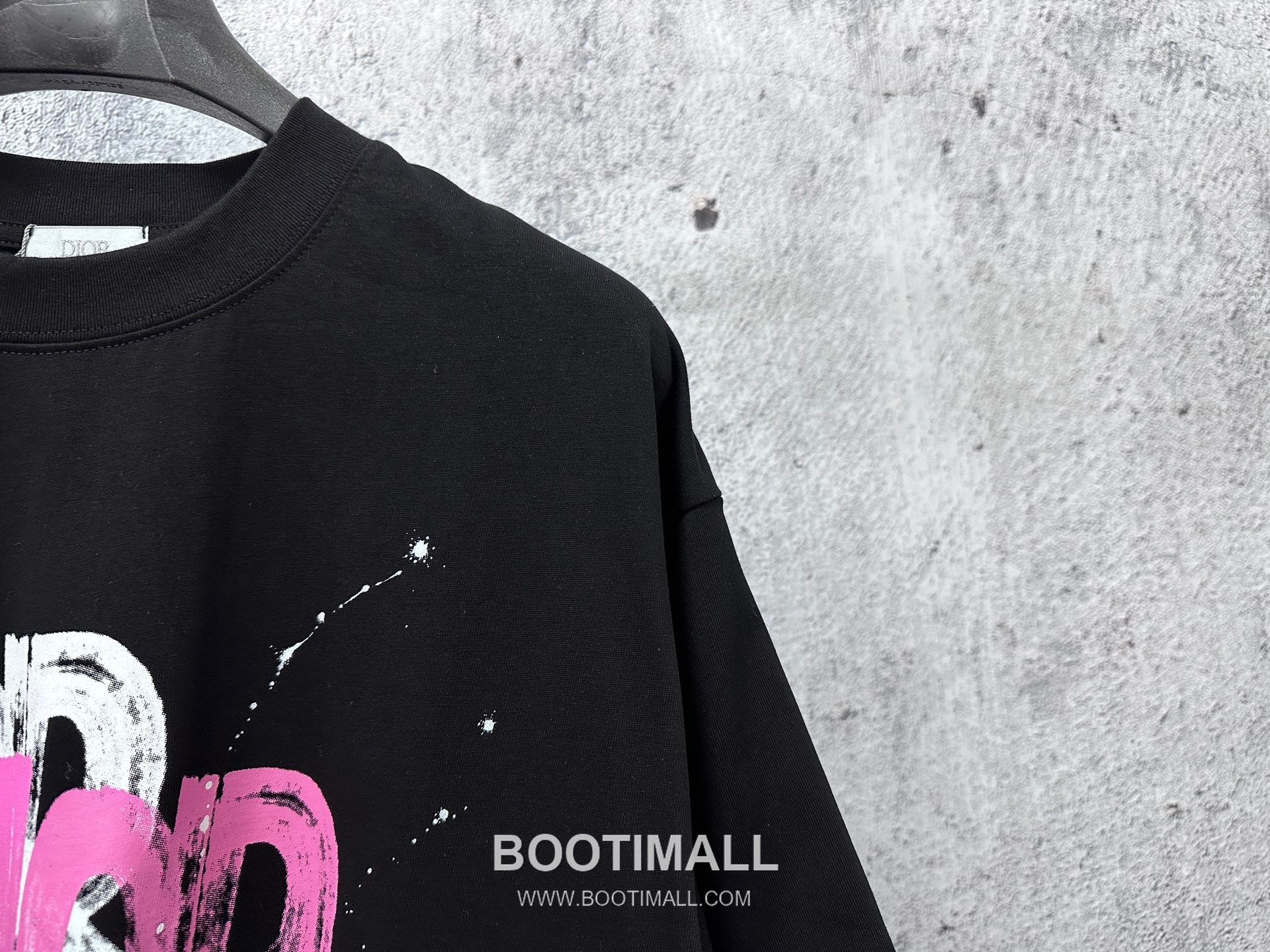 Dior 2025 S/S Cotton Short Sleeve T-Shirt with Logo Print 디올 2025SS 코튼 블랙 티셔츠 로고 프린트 5