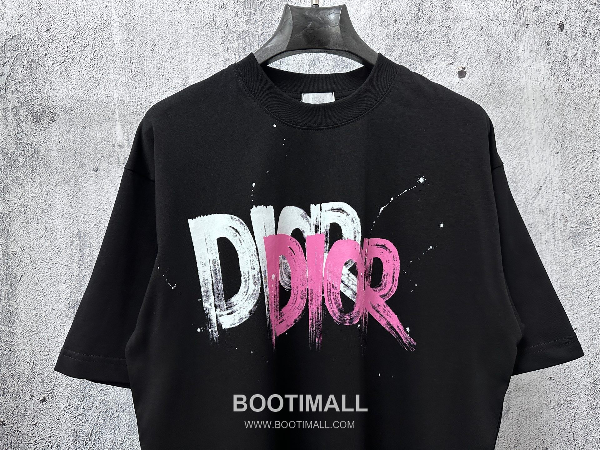 Dior 2025 S/S Cotton Short Sleeve T-Shirt with Logo Print 디올 2025SS 코튼 블랙 티셔츠 로고 프린트 7