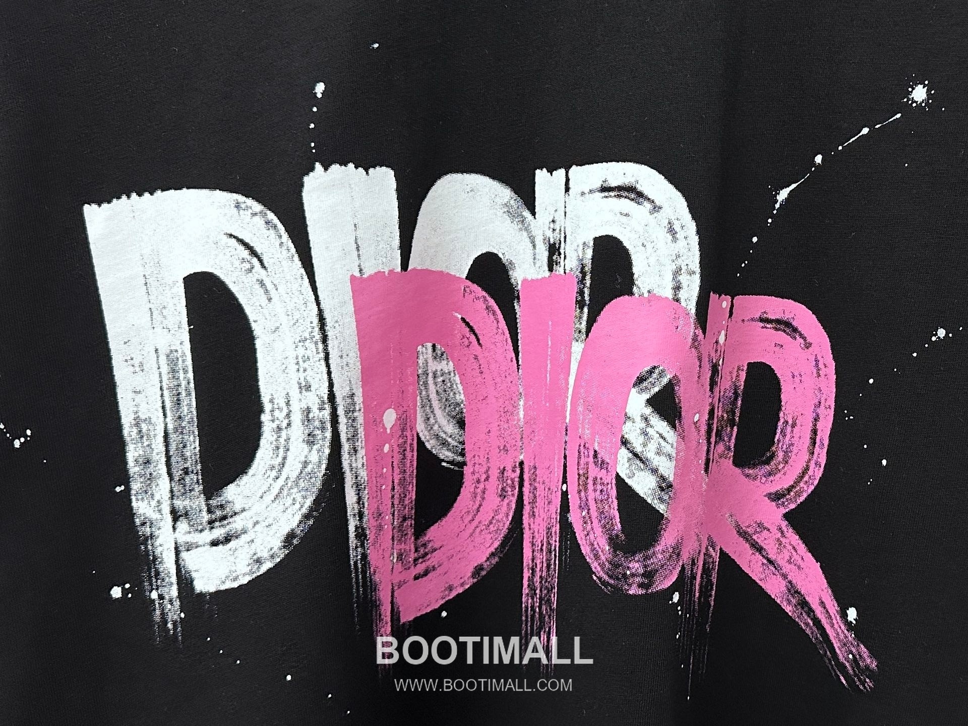 Dior 2025 S/S Cotton Short Sleeve T-Shirt with Logo Print 디올 2025SS 코튼 블랙 티셔츠 로고 프린트 8