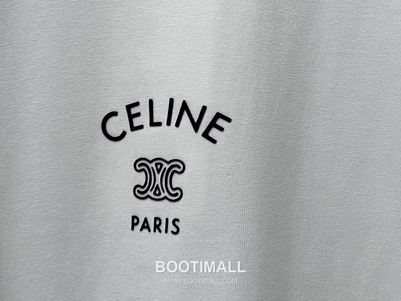 Celine 2025 S/S Cotton Short Sleeve T-Shirt with Logo Print 셀린느 2025SS 코튼 블랙 티셔츠 로고 프린트 8