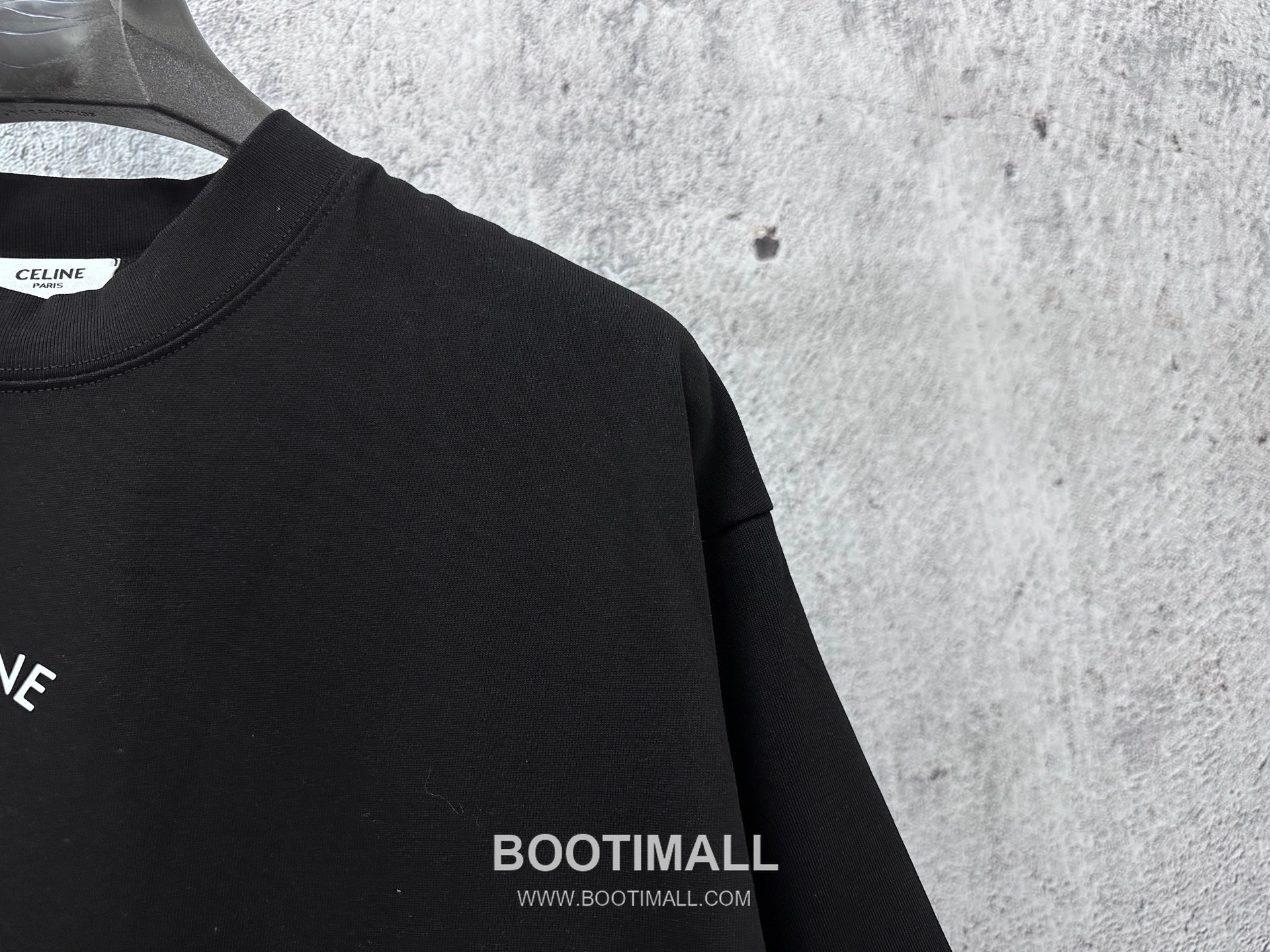 Celine 2025 S/S Cotton Short Sleeve T-Shirt with Logo Print 셀린느 2025SS 코튼 블랙 티셔츠 로고 프린트 2