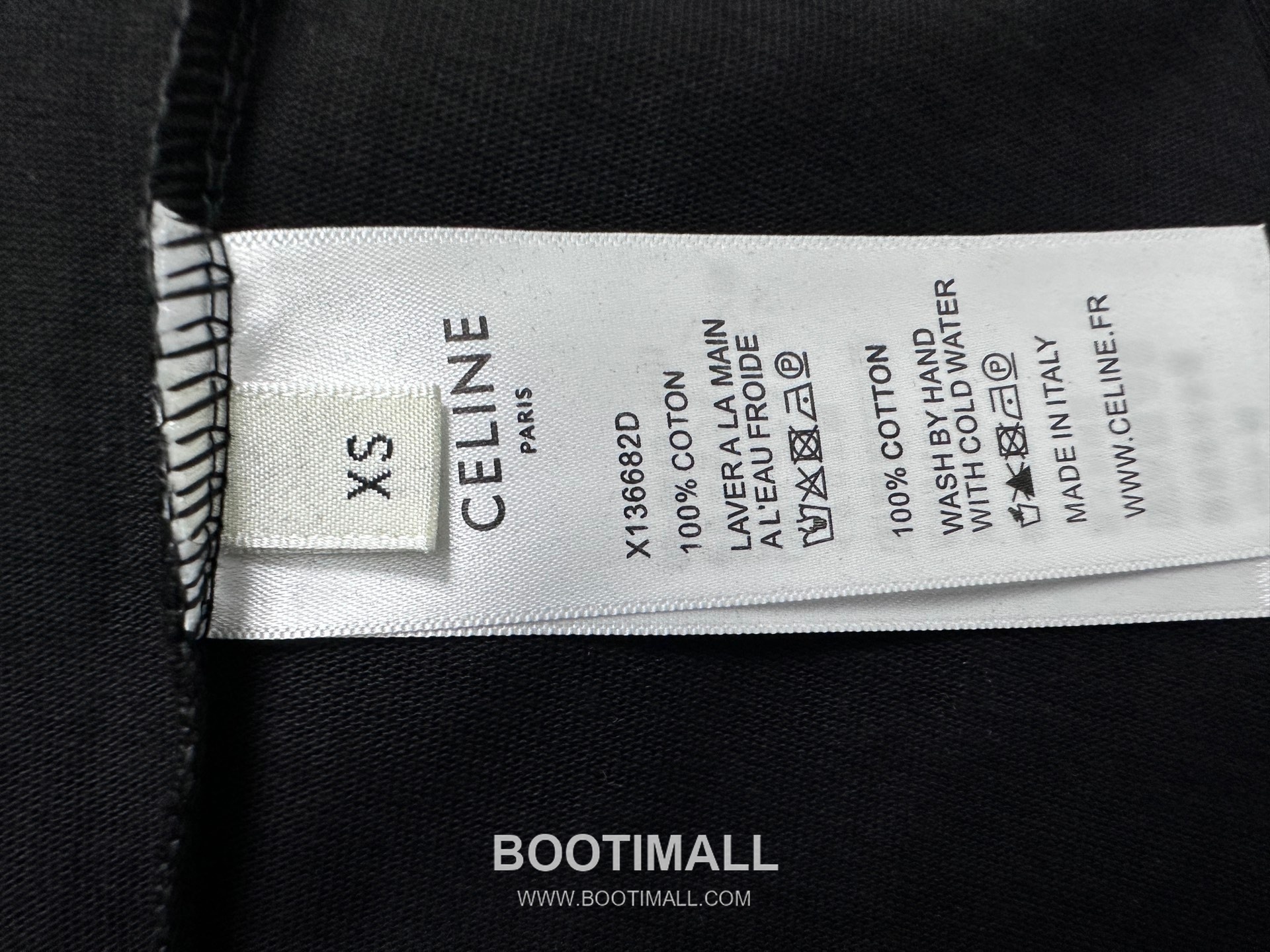 Celine 2025 S/S Cotton Short Sleeve T-Shirt with Logo Print 셀린느 2025SS 코튼 블랙 티셔츠 로고 프린트 9