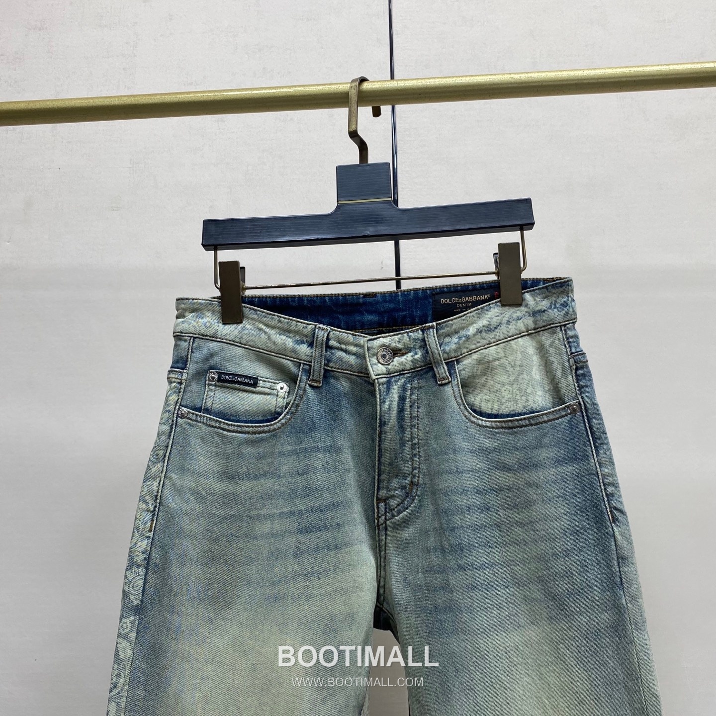 Dolce & Gabbana 2026 S/S Cotton Denim Straight Jeans 돌체앤가바나 2026SS 코튼 데님 스트레이트 워싱 진 팬츠 8