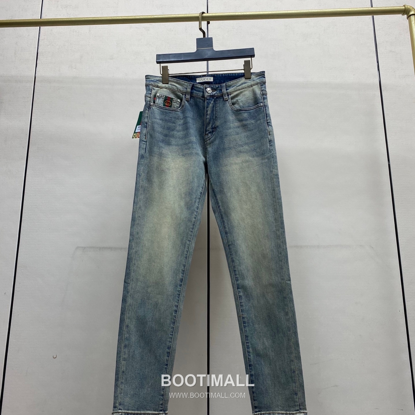 Gucci 2026 S/S Cotton Denim Straight Jeans 구찌 2026SS 코튼 데님 스트레이트 워싱 진 팬츠 4