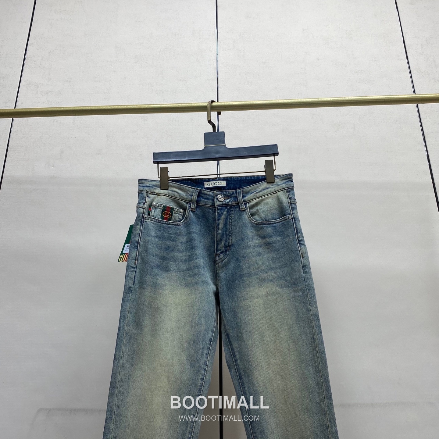 Gucci 2026 S/S Cotton Denim Straight Jeans 구찌 2026SS 코튼 데님 스트레이트 워싱 진 팬츠 7
