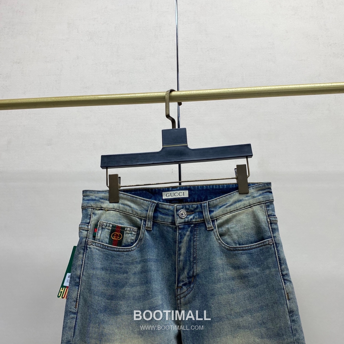 Gucci 2026 S/S Cotton Denim Straight Jeans 구찌 2026SS 코튼 데님 스트레이트 워싱 진 팬츠 8