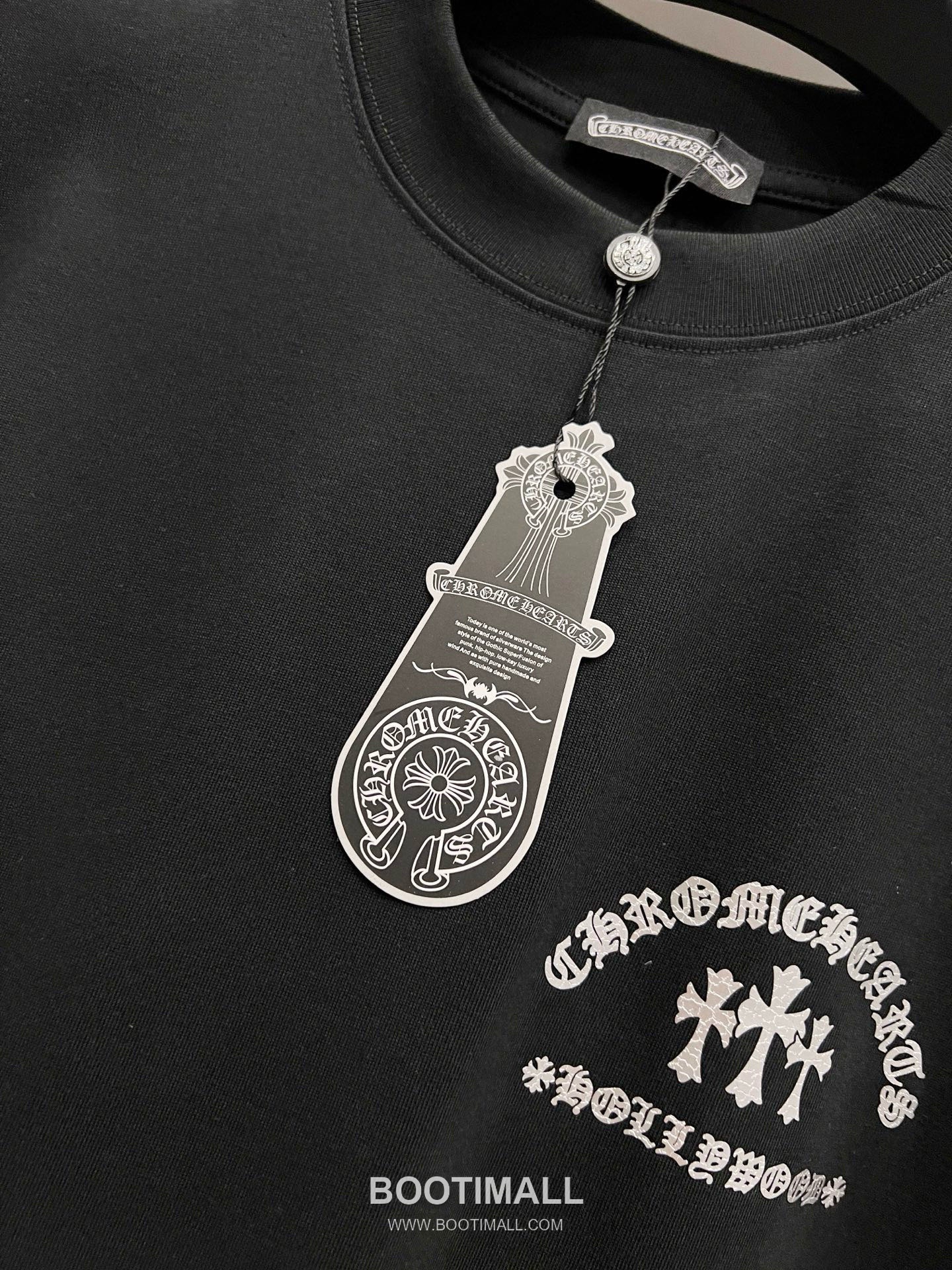 Chrome Hearts Cross Patch Cotton Oversized Short Sleeve T-Shirt 크롬하츠 십자가 패치 코튼 오버핏 반팔 티셔츠 4