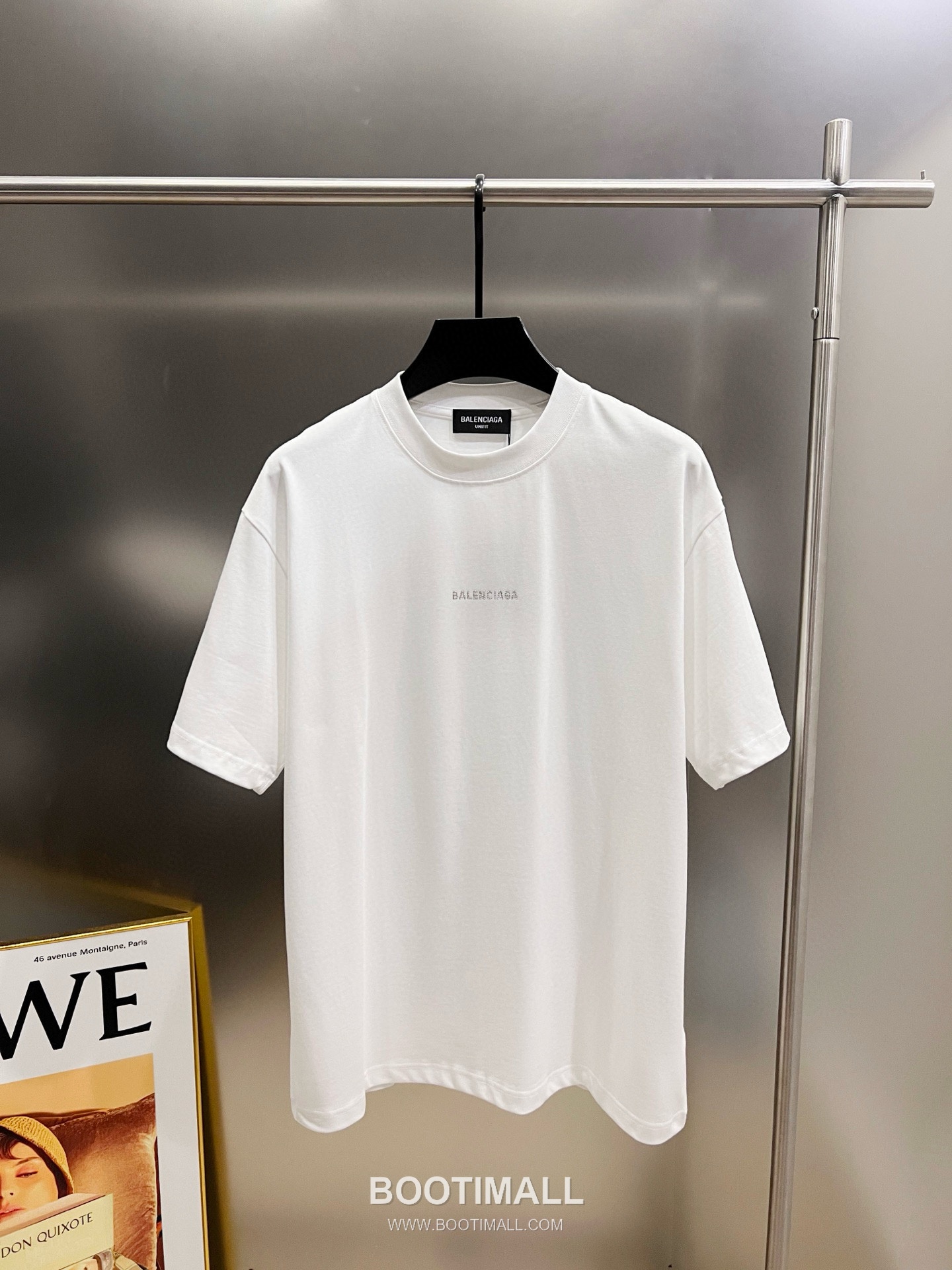 Balenciaga Logo Cotton Oversized Short Sleeve T-Shirt 발렌시아가 로고 코튼 오버핏 반팔 티셔츠 2