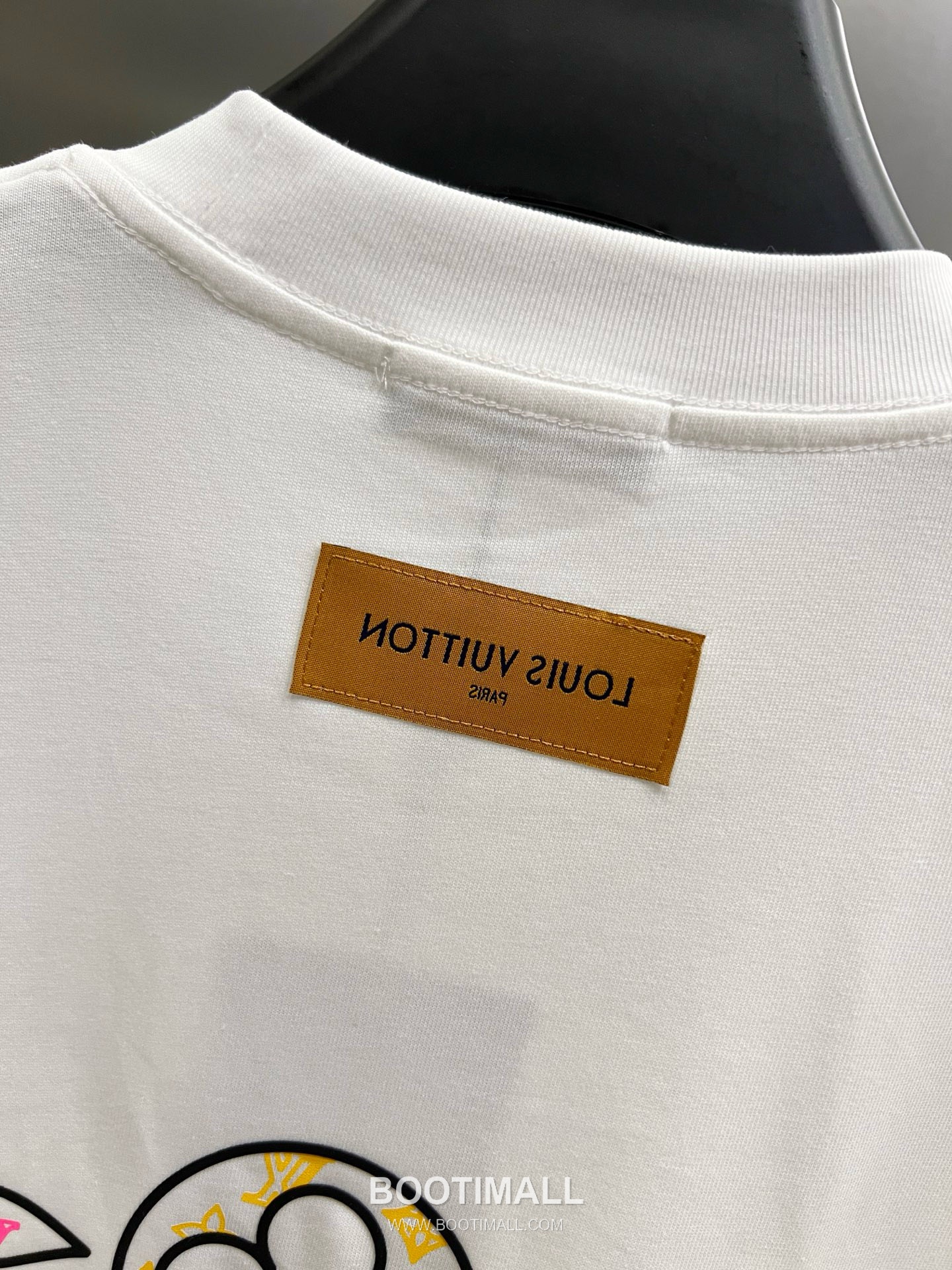 Louis Vuitton Logo Foam Print Cotton Oversized Short Sleeve T-Shirt 루이비통 로고 발포 프린트 코튼 오버핏 반팔 티셔츠 8