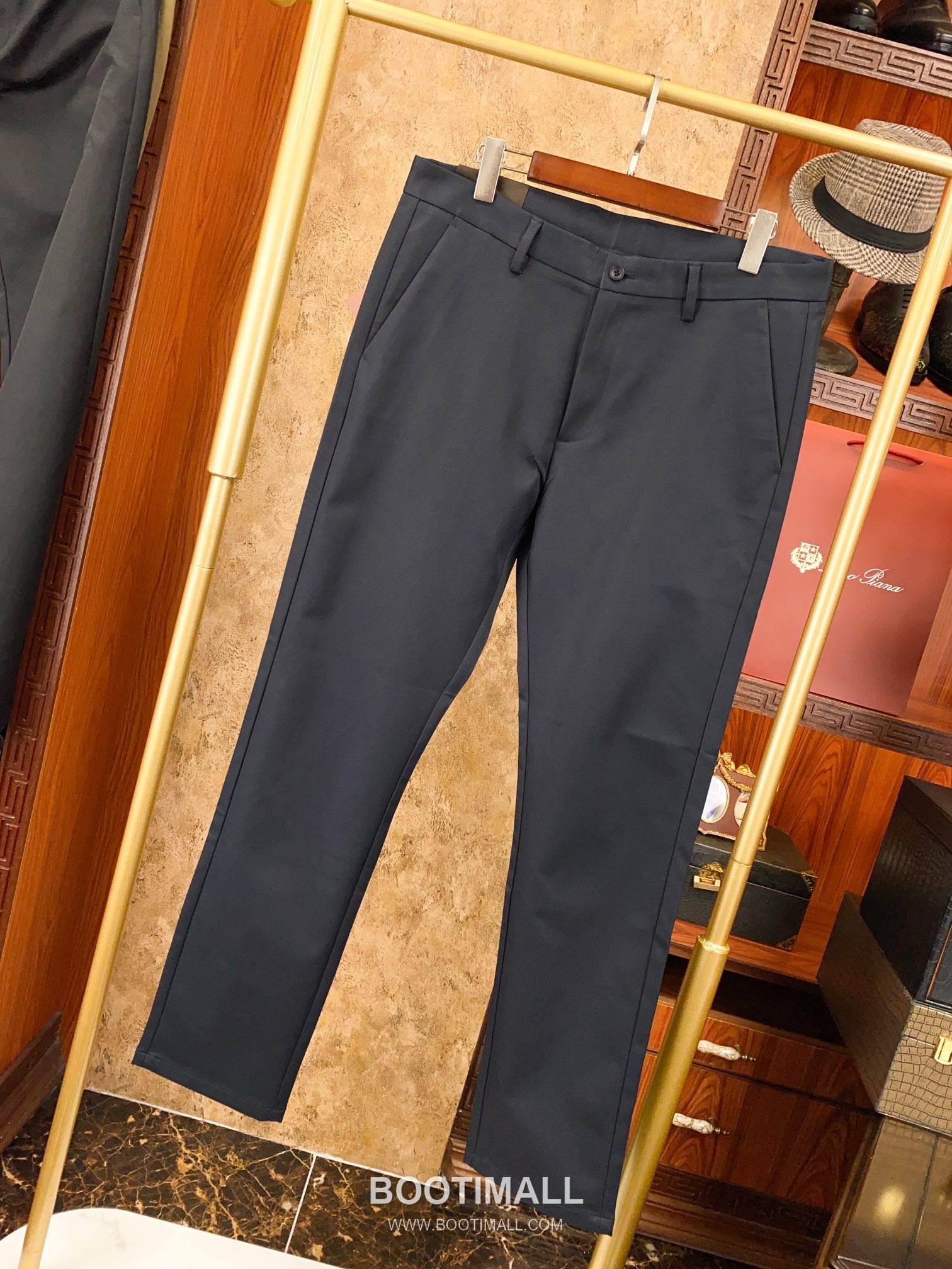 Loro Piana Cotton Blend Tailored Trousers 로로피아나 코튼 혼방 테일러드 슬랙스 팬츠 1