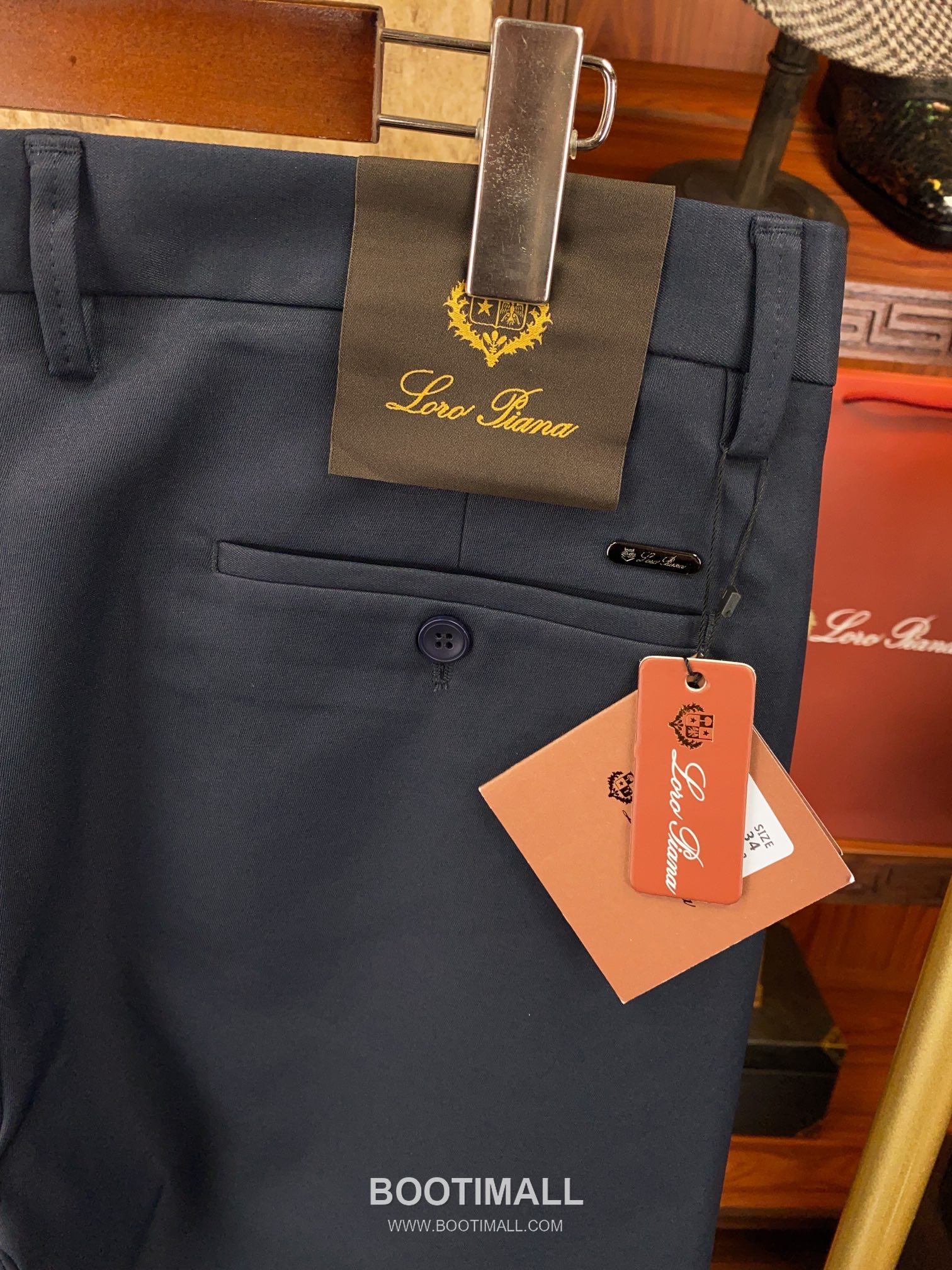 Loro Piana Cotton Blend Tailored Trousers 로로피아나 코튼 혼방 테일러드 슬랙스 팬츠 8