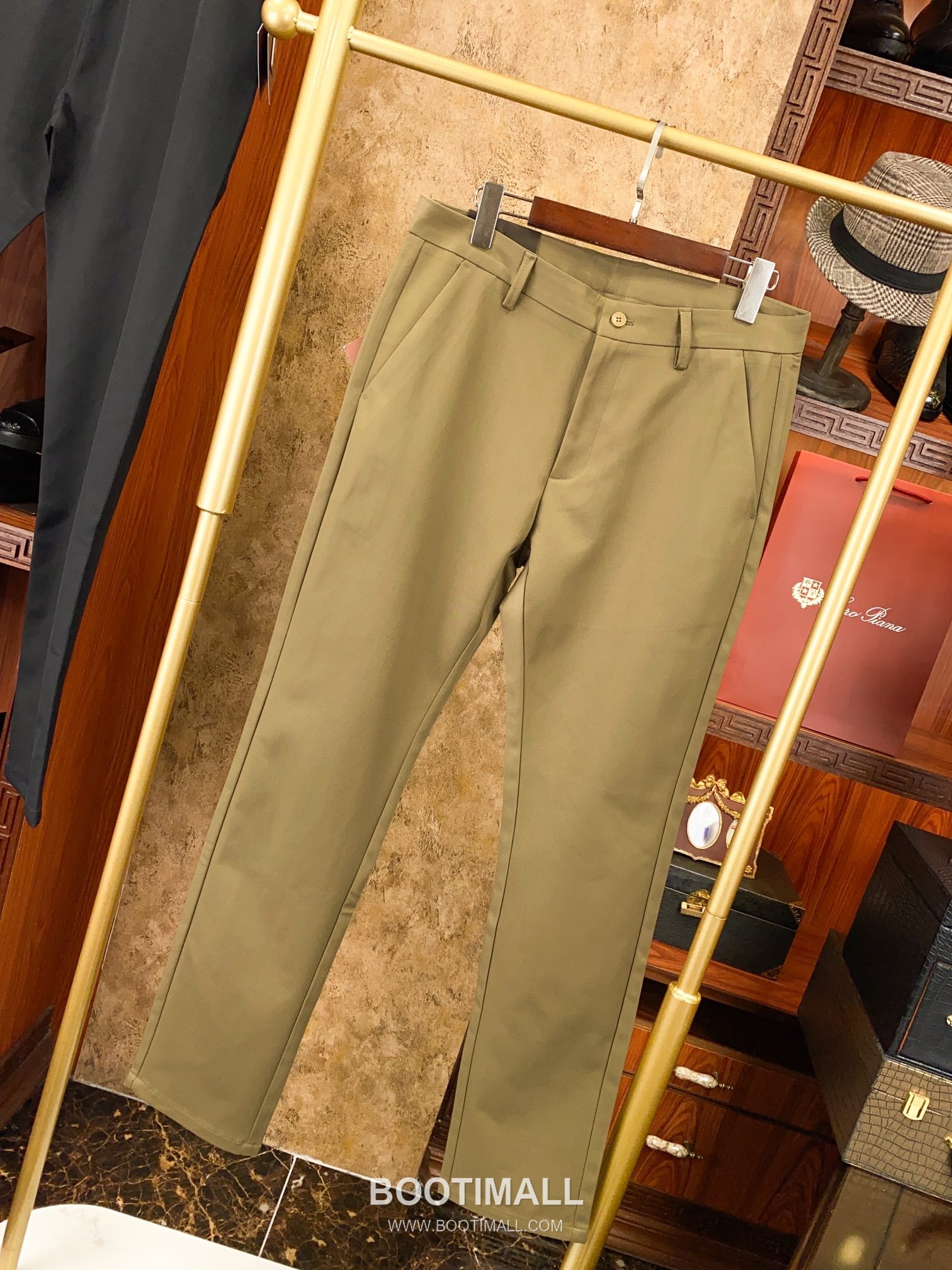 Loro Piana Cotton Blend Tailored Trousers 로로피아나 코튼 혼방 테일러드 슬랙스 팬츠 3