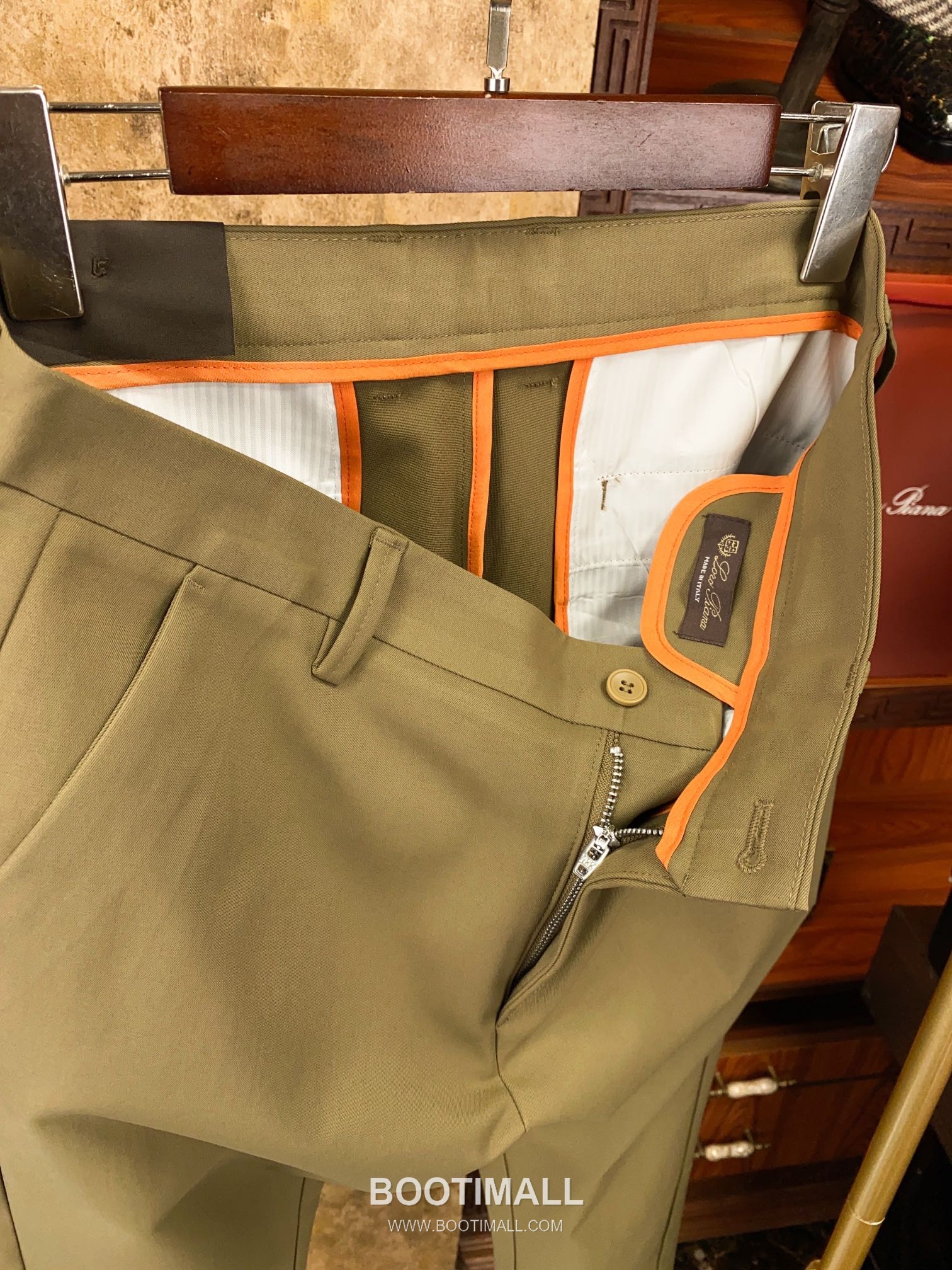 Loro Piana Cotton Blend Tailored Trousers 로로피아나 코튼 혼방 테일러드 슬랙스 팬츠 6