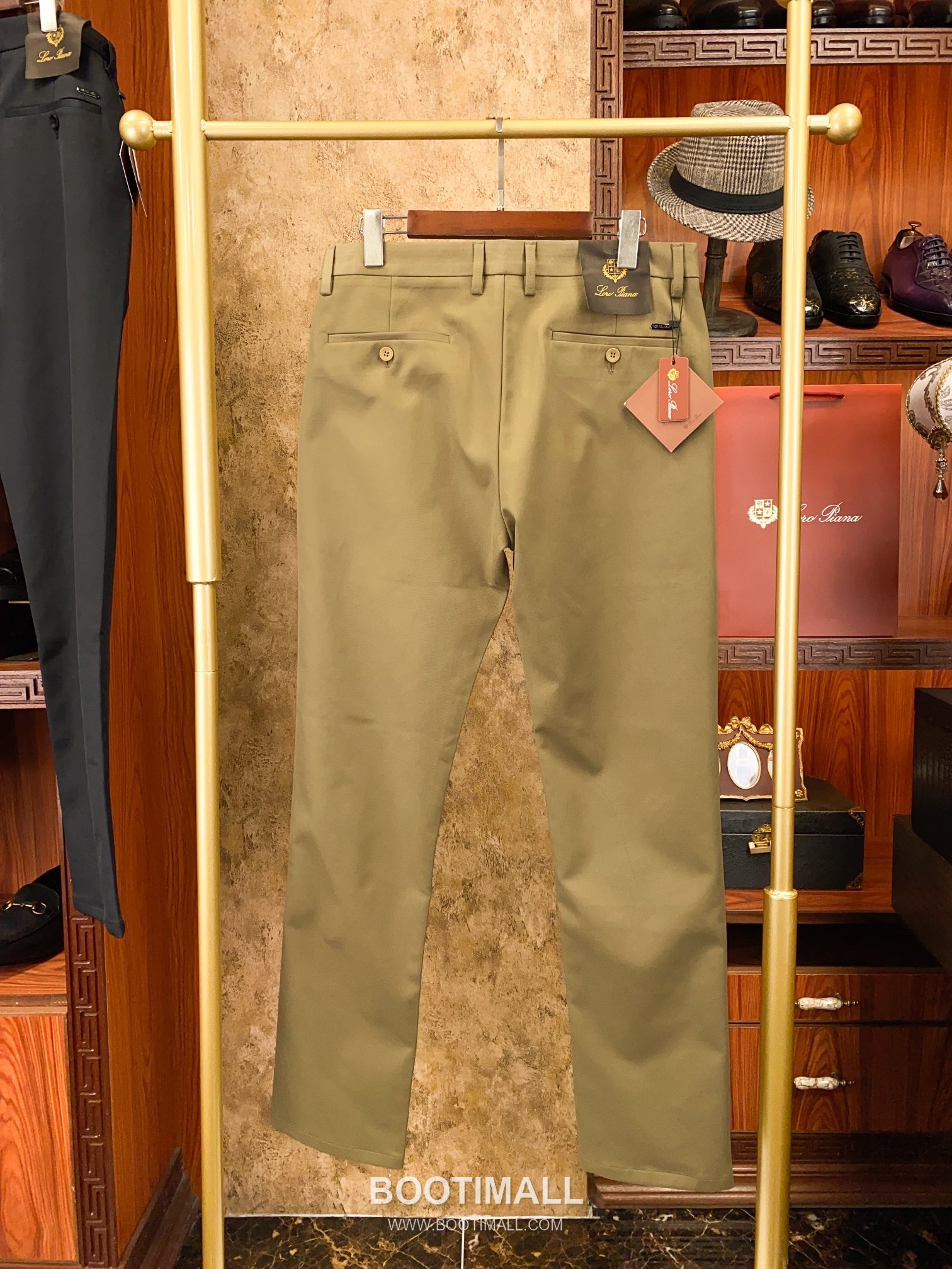 Loro Piana Cotton Blend Tailored Trousers 로로피아나 코튼 혼방 테일러드 슬랙스 팬츠 7