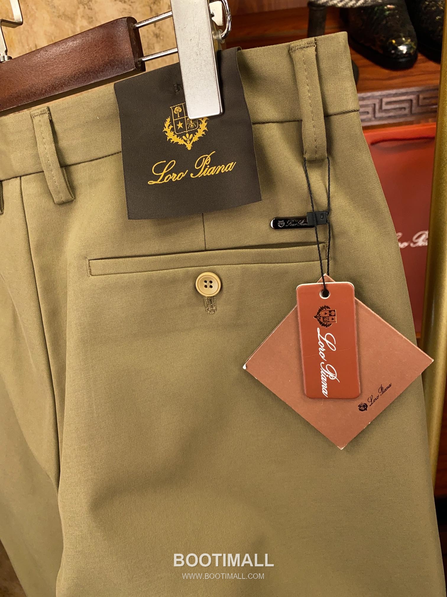Loro Piana Cotton Blend Tailored Trousers 로로피아나 코튼 혼방 테일러드 슬랙스 팬츠 8