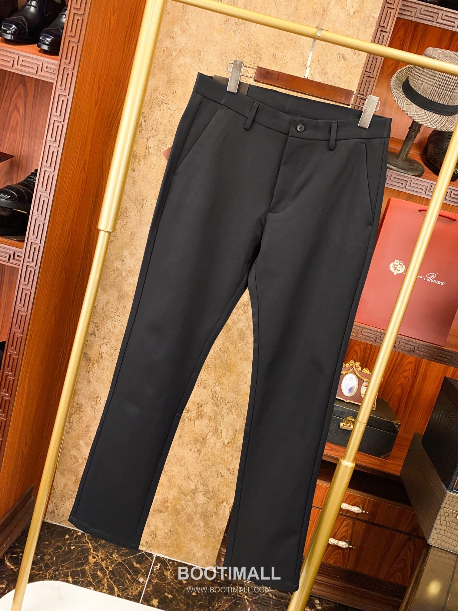Loro Piana Cotton Blend Tailored Trousers 로로피아나 코튼 혼방 테일러드 슬랙스 팬츠 3