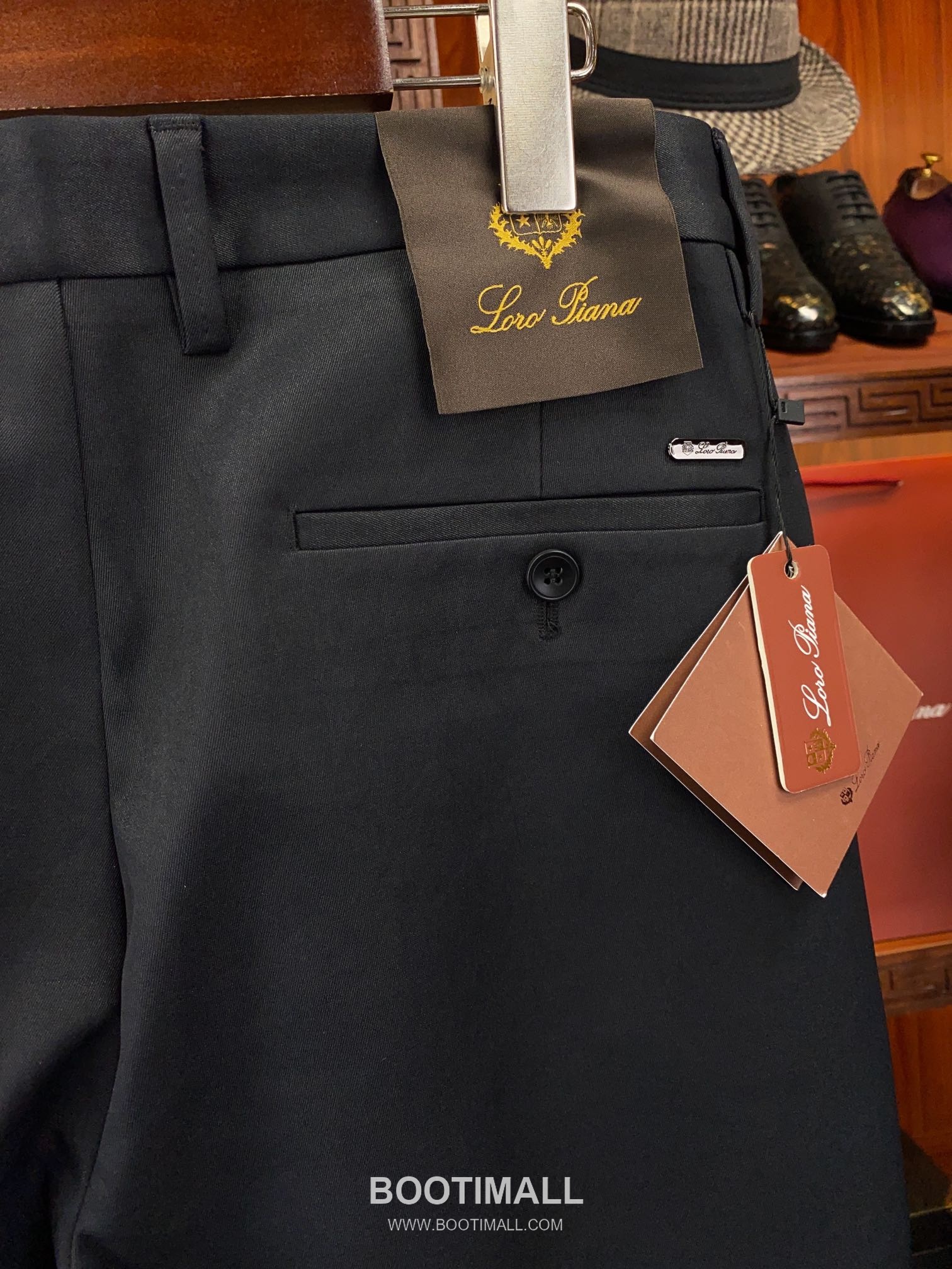 Loro Piana Cotton Blend Tailored Trousers 로로피아나 코튼 혼방 테일러드 슬랙스 팬츠 8