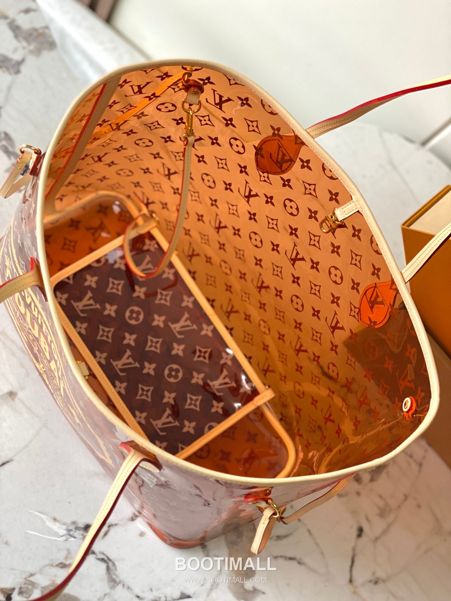 Louis Vuitton Neverfull GM Monogram PVC Recycled Polyester Tote Bag with Logo Detail 루이비통 네버풀 GM 모노그램 PVC 재생폴리에스터 로고 토트백 M14991 39cm 10