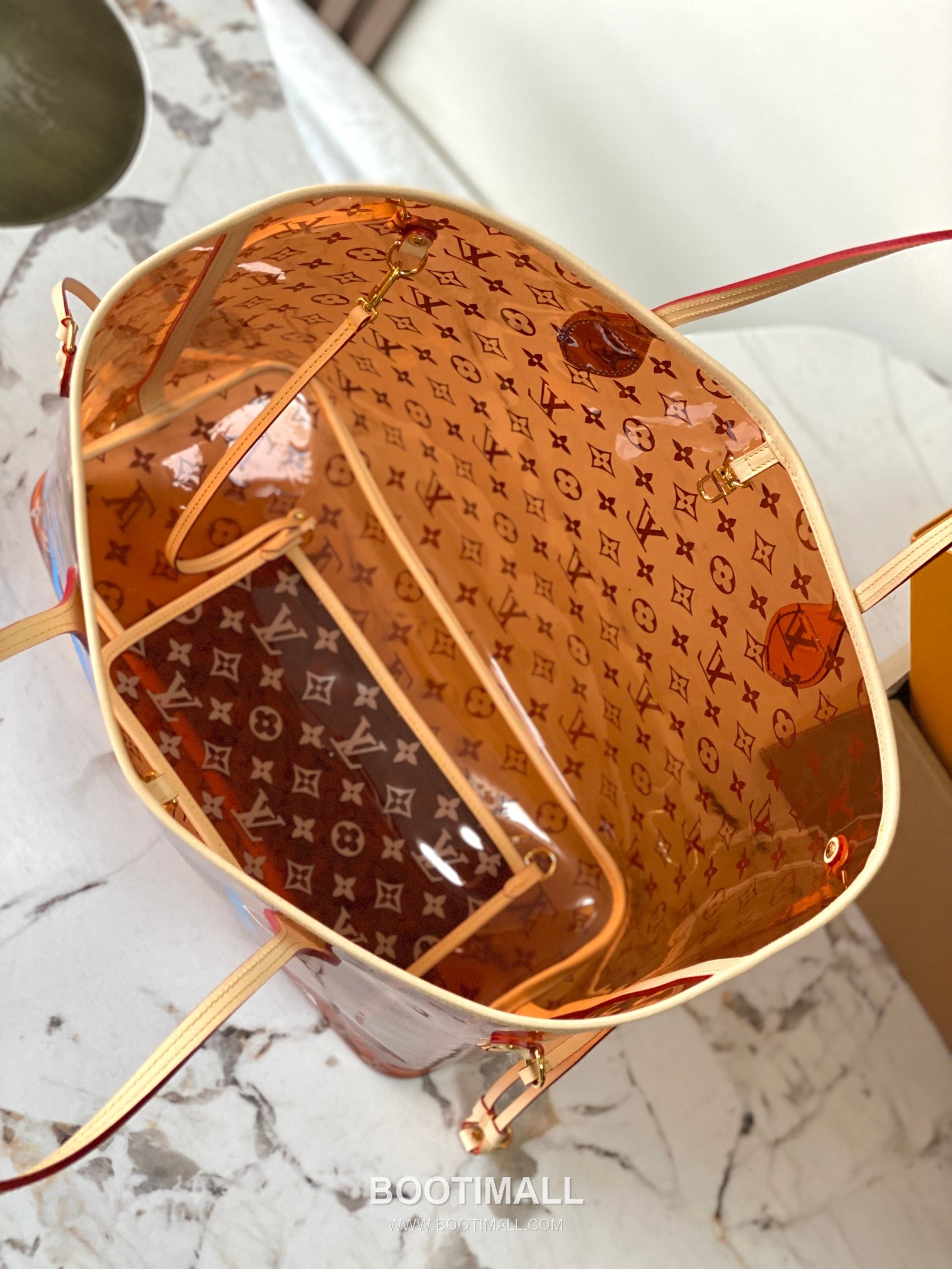 Louis Vuitton Neverfull GM Monogram Canvas PVC Tote Bag with Logo Detail 루이비통 네버풀 GM 모노그램 캔버스 PVC 로고 토트백 M14991 39cm 9