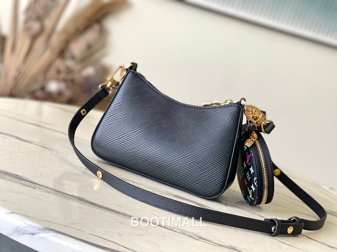 Louis Vuitton Marellini Epi Leather Crossbody Bag with Chain Coin Pouch Detail 루이비통 마렐리니 에피 레더 체인 코인파우치 크로스백 M13099 19cm 3