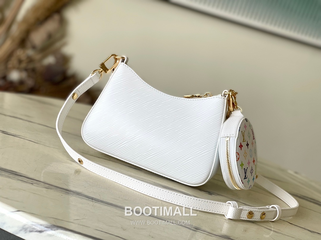 Louis Vuitton Marellini Epi Leather Crossbody Bag with Chain Coin Pouch Detail 루이비통 마렐리니 에피 레더 체인 코인파우치 크로스백 M13099 19cm 3