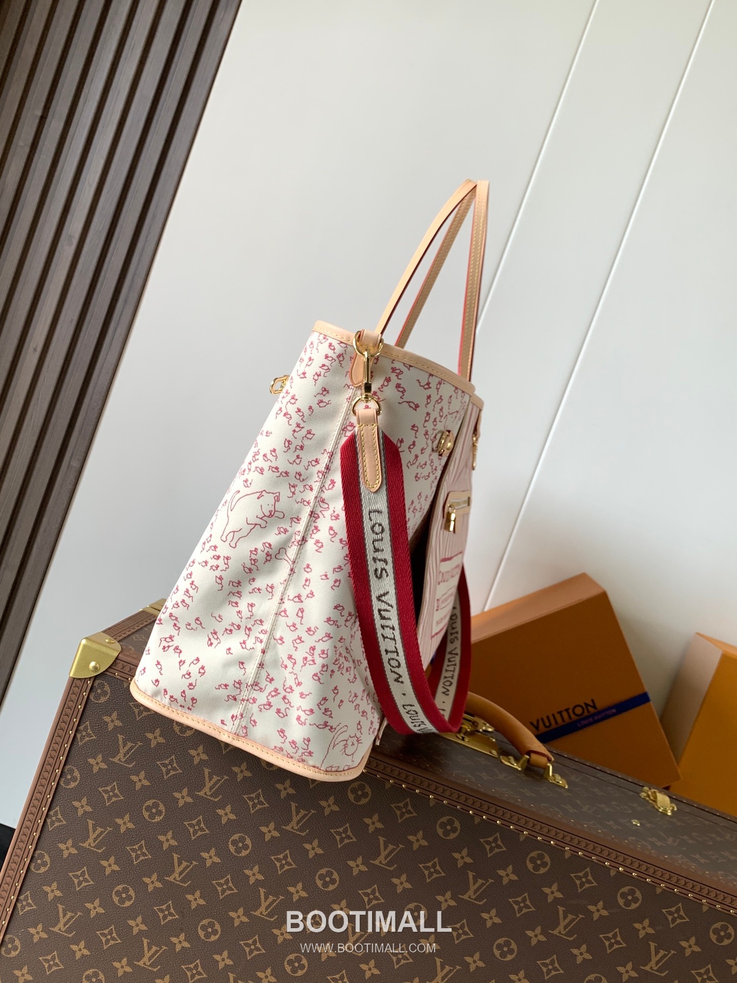 Louis Vuitton Neverfull Bandouliere Inside Out GM Monogram Canvas Fabric Tote Bag with Hook Detail 루이비통 네버풀 반둘리에 인사이드아웃 GM 모노그램 캔버스 패브릭 훅 토트백 M11948 39cm 2