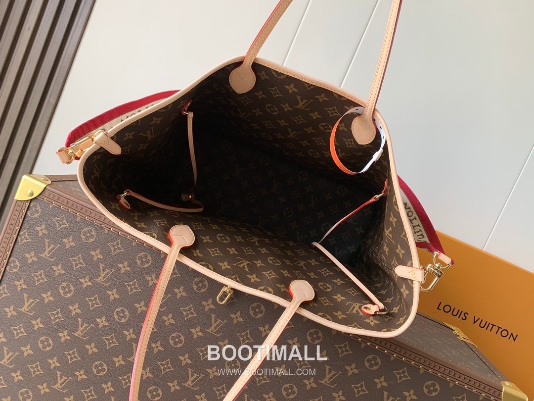 Louis Vuitton Neverfull Bandouliere Inside Out GM Monogram Canvas Fabric Tote Bag with Hook Detail 루이비통 네버풀 반둘리에 인사이드아웃 GM 모노그램 캔버스 패브릭 훅 토트백 M11948 39cm 9