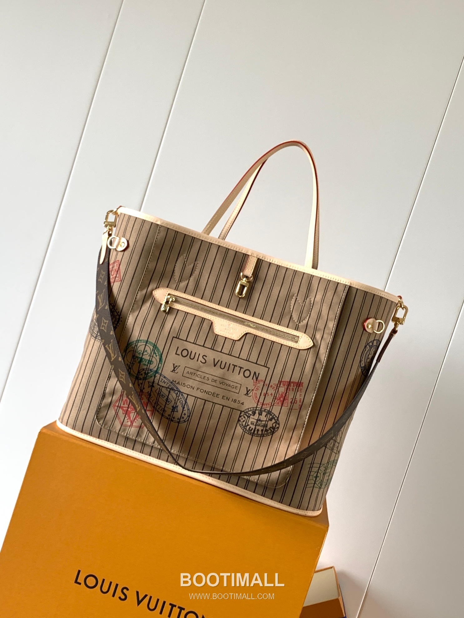 Louis Vuitton Neverfull Bandouliere Inside Out GM Monogram Canvas Fabric Tote Bag with Hook Detail 루이비통 네버풀 반둘리에 인사이드아웃 GM 모노그램 캔버스 패브릭 훅 토트백 M11948 39cm 1