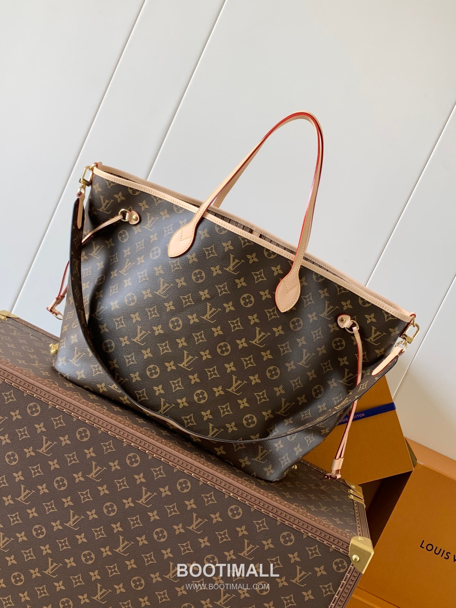 Louis Vuitton Neverfull Bandouliere Inside Out GM Monogram Canvas Fabric Tote Bag with Hook Detail 루이비통 네버풀 반둘리에 인사이드아웃 GM 모노그램 캔버스 패브릭 훅 토트백 M11948 39cm 10