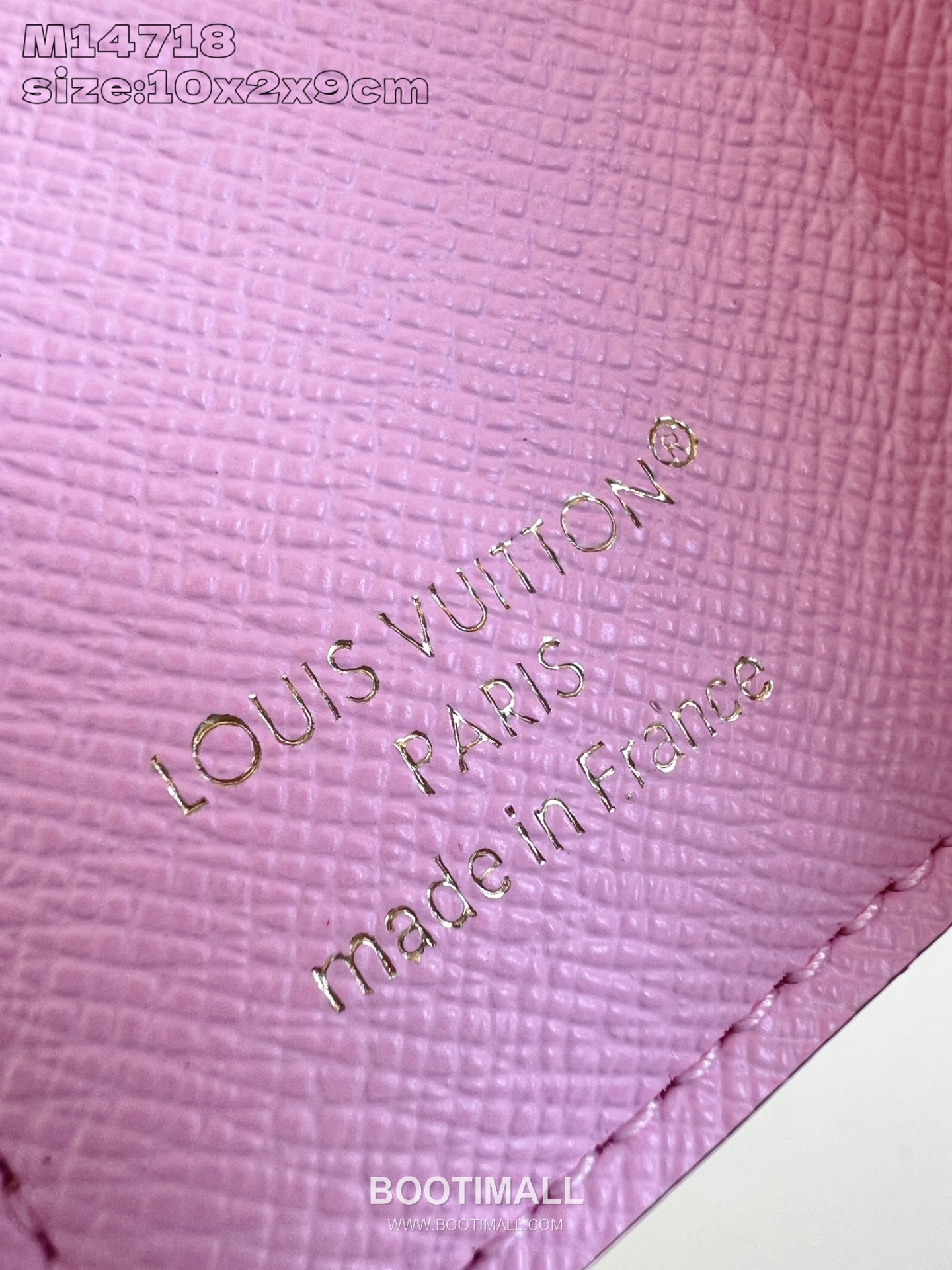 Louis Vuitton LV Charms Monogram Canvas Leather Wallet with Zip Coin Pocket Detail 루이비통 LV 참스 모노그램 캔버스 레더 지퍼 코인포켓 지갑 M14718 9cm 7