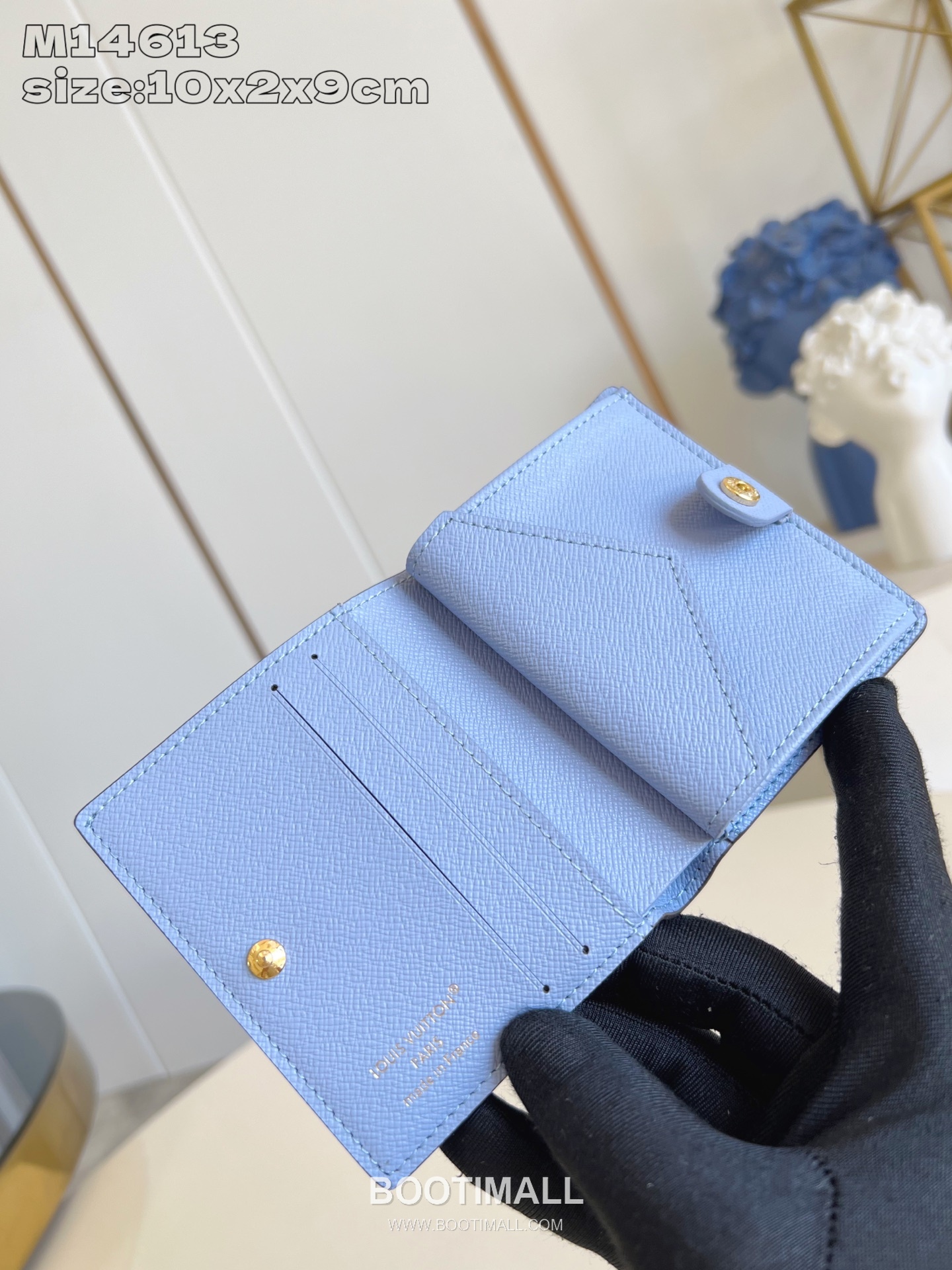 Louis Vuitton LV Charms Monogram Canvas Leather Wallet with Zip Coin Pocket Detail 루이비통 LV 참스 모노그램 캔버스 레더 지퍼 코인포켓 지갑 M14613 9cm 6