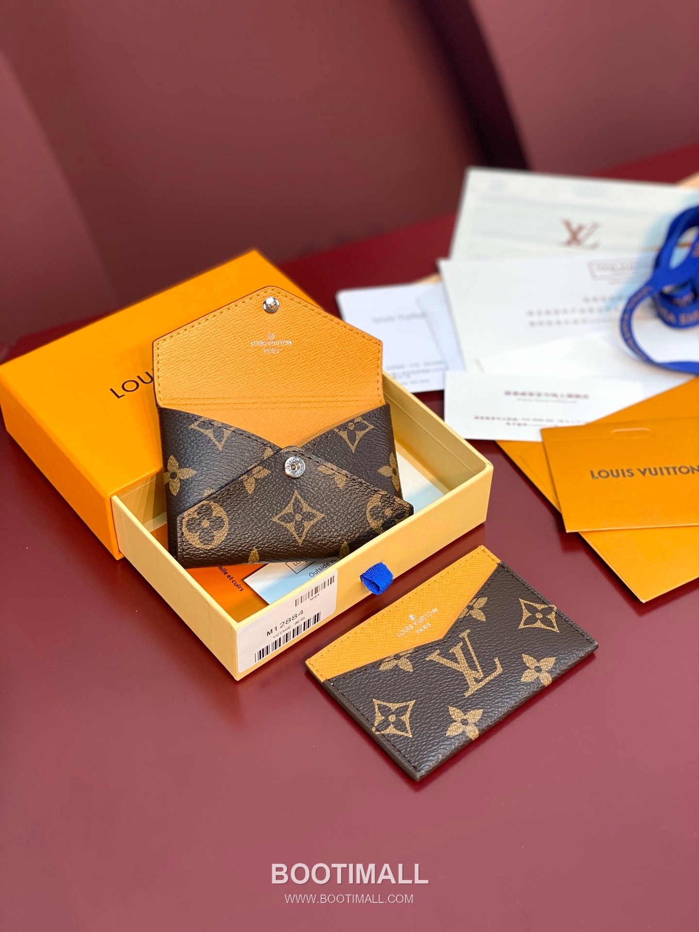 Louis Vuitton Kirigami Card Holder Monogram Canvas Leather Wallet with Snap Button Detail 루이비통 키리가미 모노그램 캔버스 스냅버튼 카드지갑 M12884 11cm 5