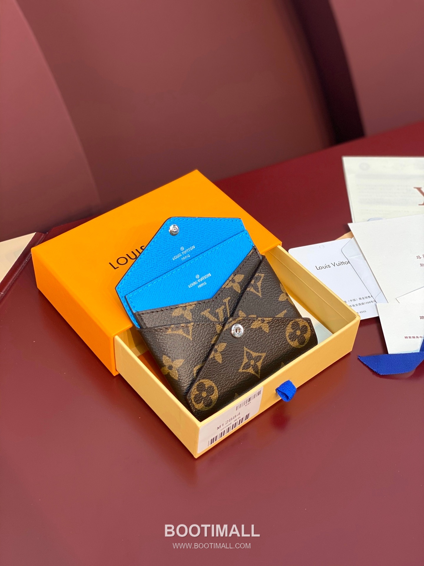 Louis Vuitton Kirigami Card Holder Monogram Canvas Leather Wallet with Snap Button Detail 루이비통 키리가미 모노그램 캔버스 스냅버튼 카드지갑 M12884 11cm 2