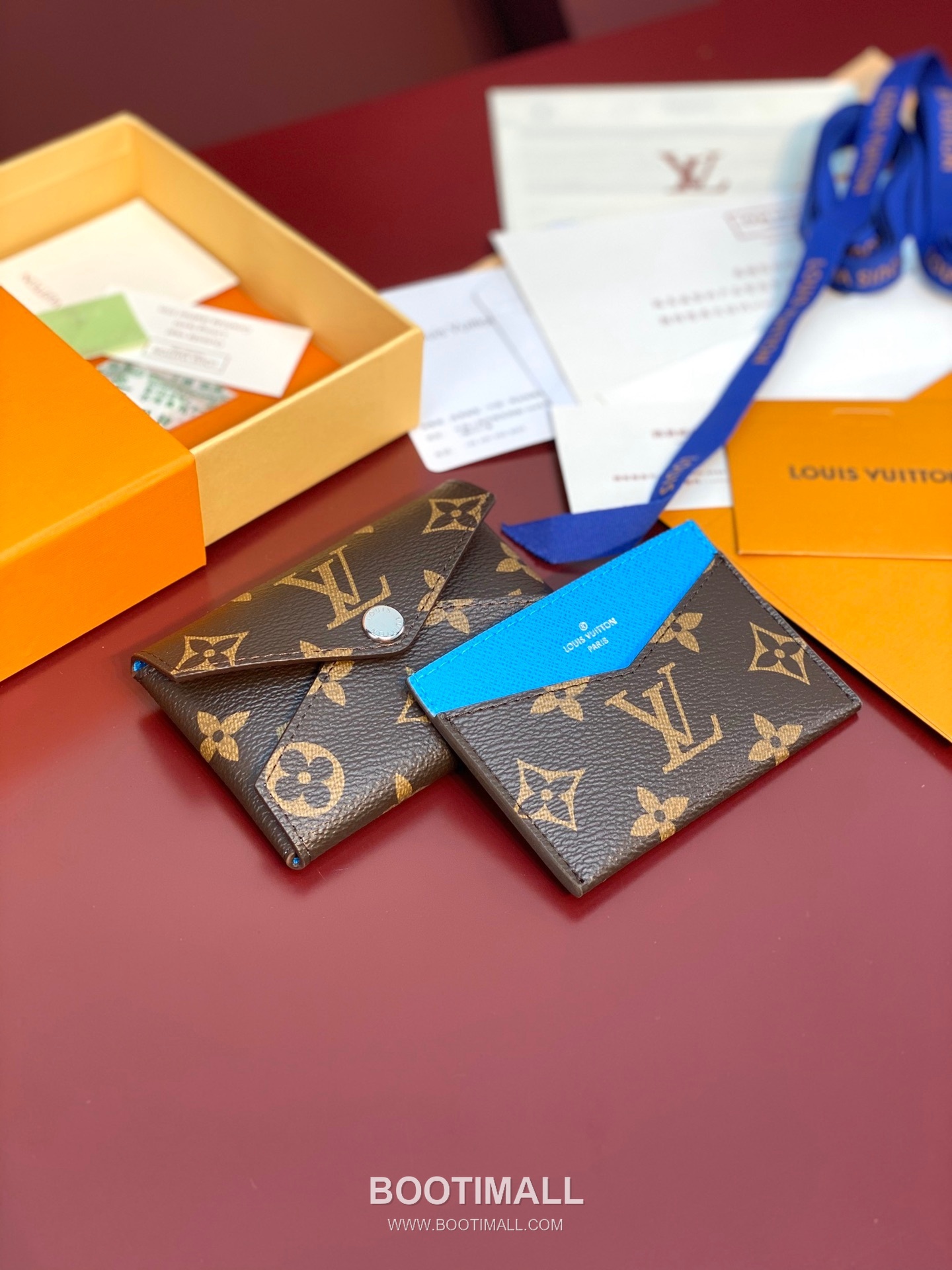 Louis Vuitton Kirigami Card Holder Monogram Canvas Leather Wallet with Snap Button Detail 루이비통 키리가미 모노그램 캔버스 스냅버튼 카드지갑 M12884 11cm 3