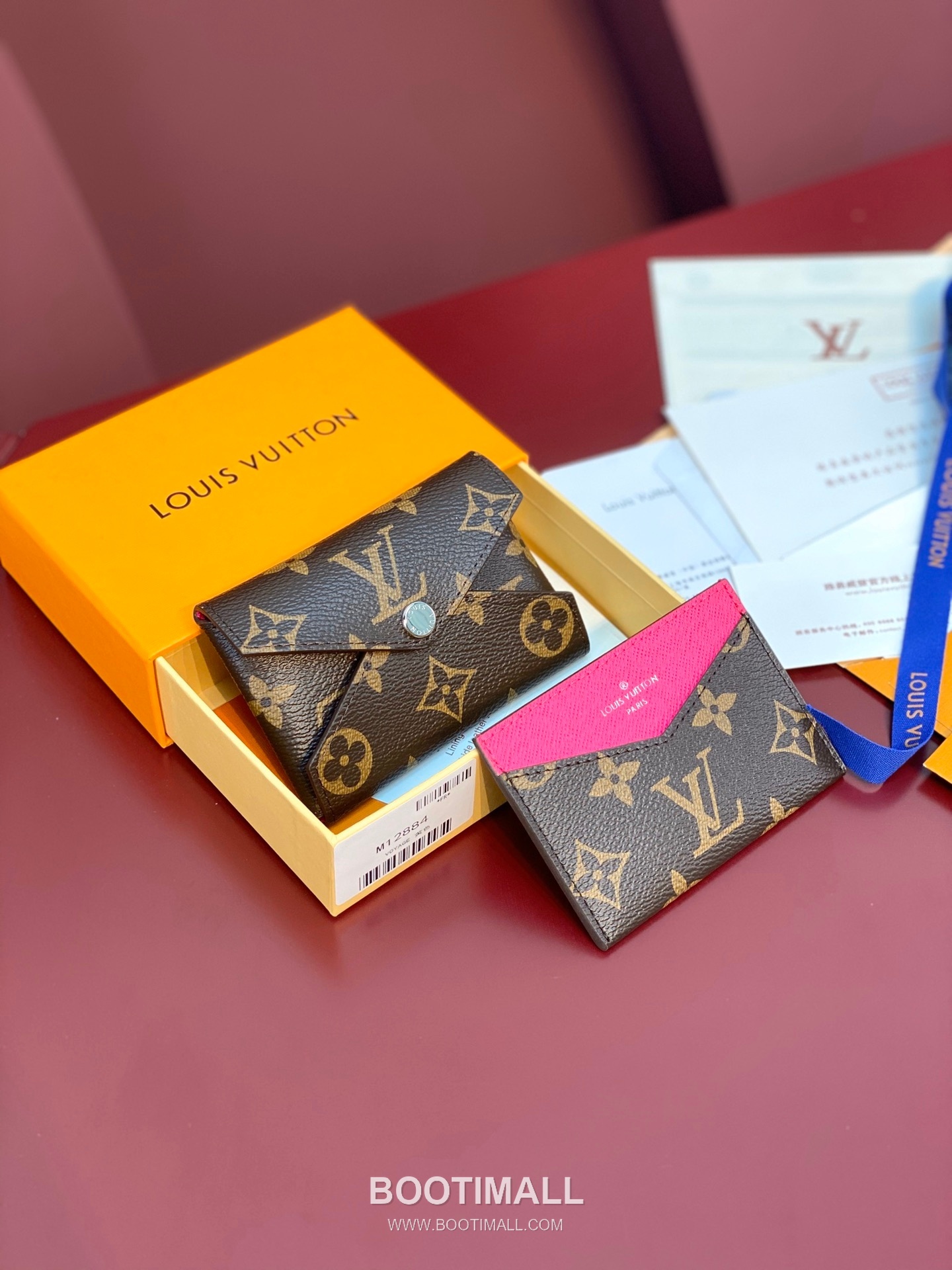 Louis Vuitton Kirigami Card Holder Monogram Canvas Leather Wallet with Snap Button Detail 루이비통 키리가미 모노그램 캔버스 스냅버튼 카드지갑 M12884 11cm 1