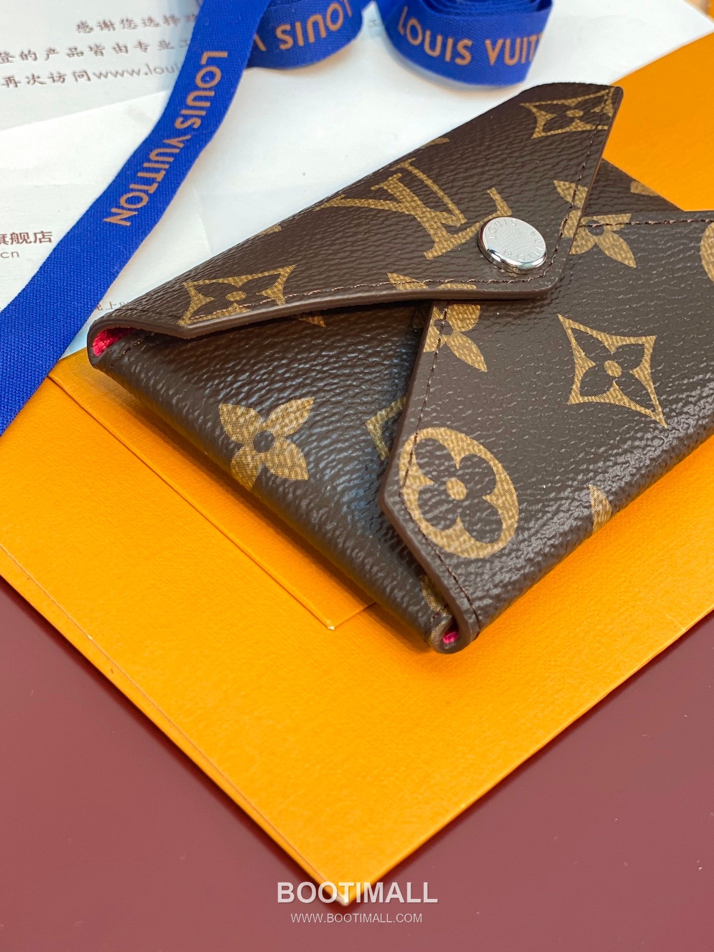 Louis Vuitton Kirigami Card Holder Monogram Canvas Leather Wallet with Snap Button Detail 루이비통 키리가미 모노그램 캔버스 스냅버튼 카드지갑 M12884 11cm 9