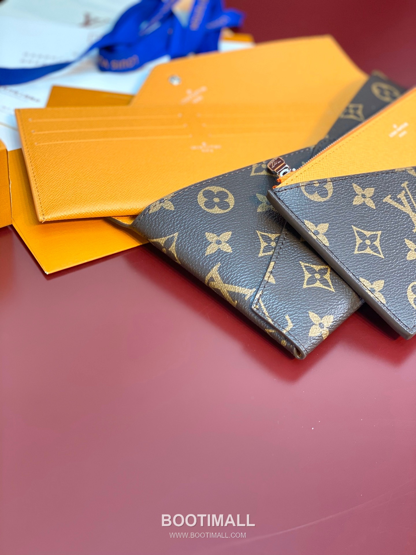 Louis Vuitton Kirigami Pouch Monogram Coated Canvas Leather Clutch Wallet with Zip Compartment Detail 루이비통 키리가미 파우치 모노그램 코팅 캔버스 레더 지퍼 컴파트먼트 클러치 지갑 M12359 23cm 9