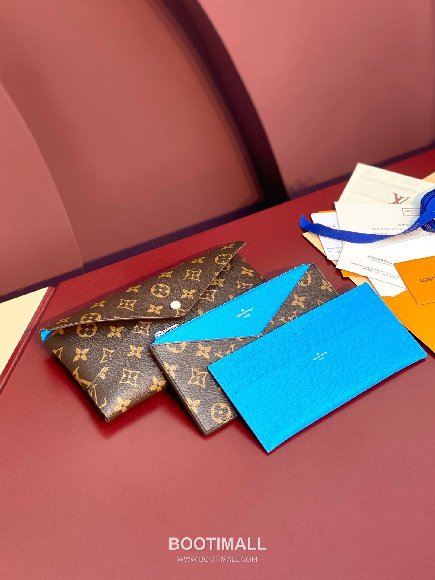 Louis Vuitton Kirigami Pouch Monogram Coated Canvas Leather Clutch Wallet with Zip Compartment Detail 루이비통 키리가미 파우치 모노그램 코팅 캔버스 레더 지퍼 컴파트먼트 클러치 지갑 M12359 23cm 5