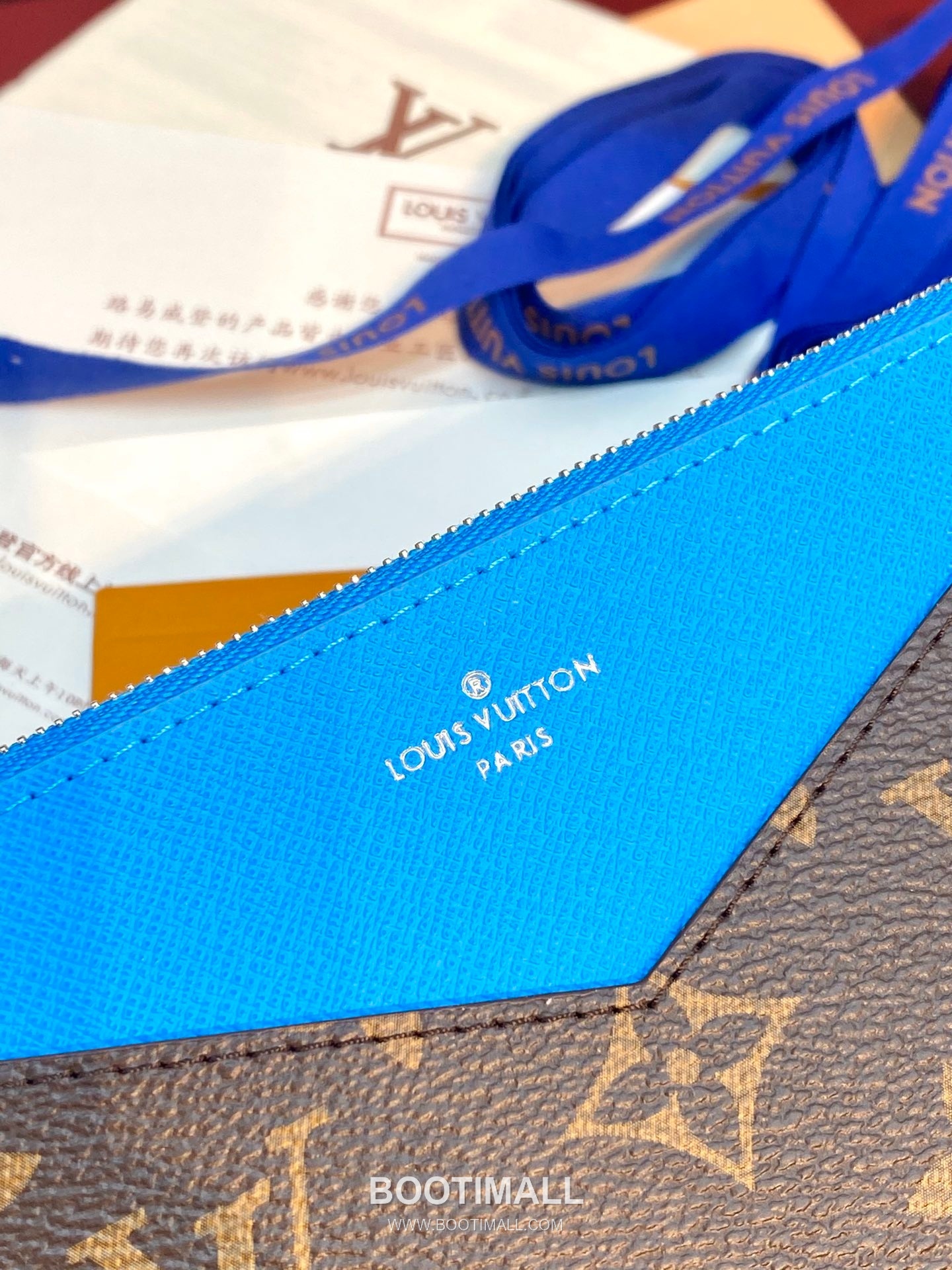 Louis Vuitton Kirigami Pouch Monogram Coated Canvas Leather Clutch Wallet with Zip Compartment Detail 루이비통 키리가미 파우치 모노그램 코팅 캔버스 레더 지퍼 컴파트먼트 클러치 지갑 M12359 23cm 7