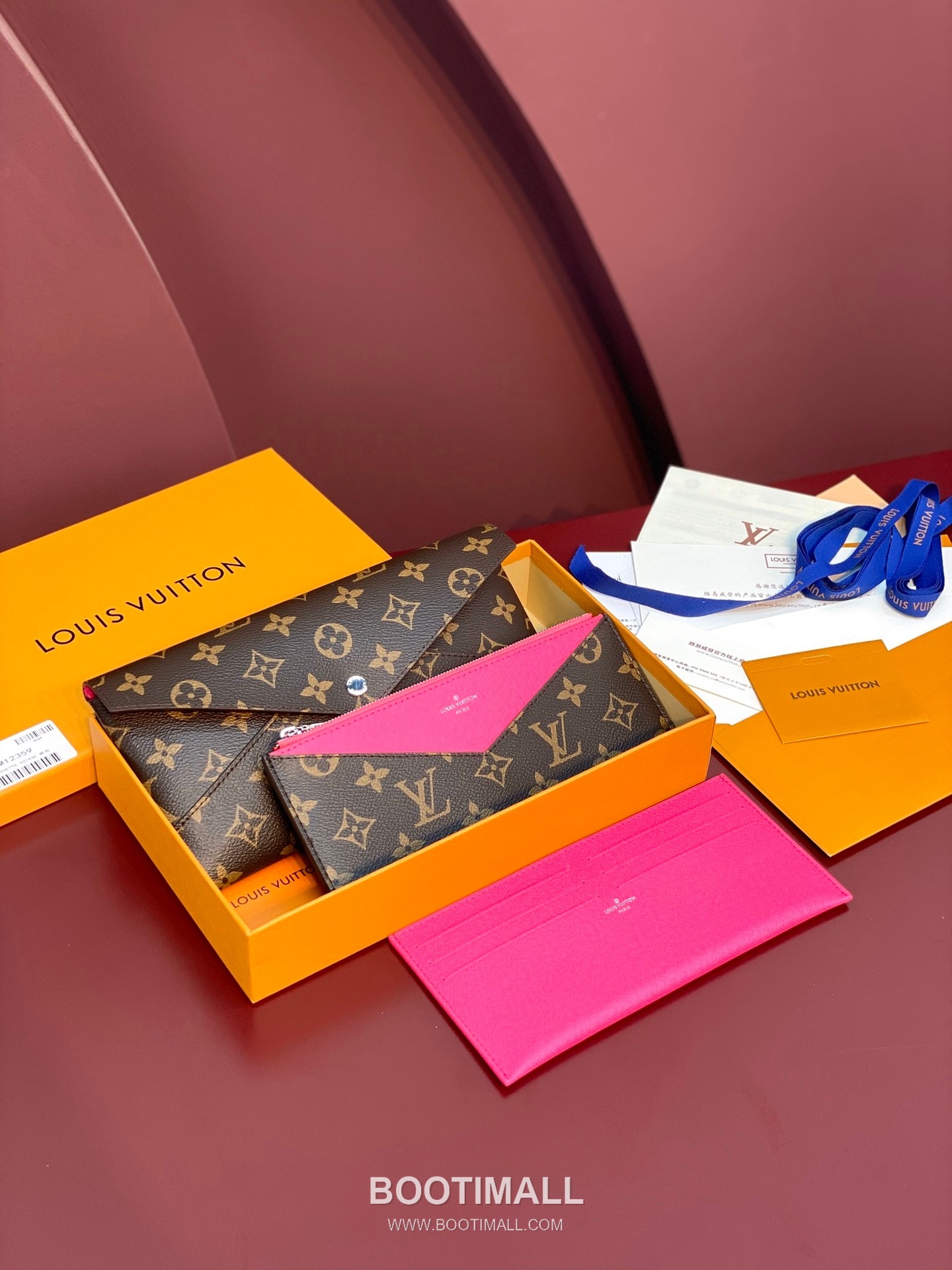 Louis Vuitton Kirigami Pouch Monogram Coated Canvas Leather Clutch Wallet with Zip Compartment Detail 루이비통 키리가미 파우치 모노그램 코팅 캔버스 레더 지퍼 컴파트먼트 클러치 지갑 M12359 23cm 1