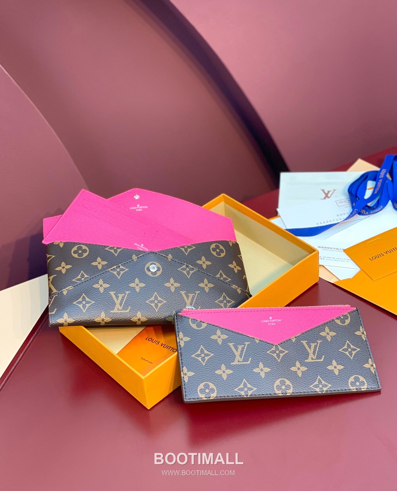 Louis Vuitton Kirigami Pouch Monogram Coated Canvas Leather Clutch Wallet with Zip Compartment Detail 루이비통 키리가미 파우치 모노그램 코팅 캔버스 레더 지퍼 컴파트먼트 클러치 지갑 M12359 23cm 5